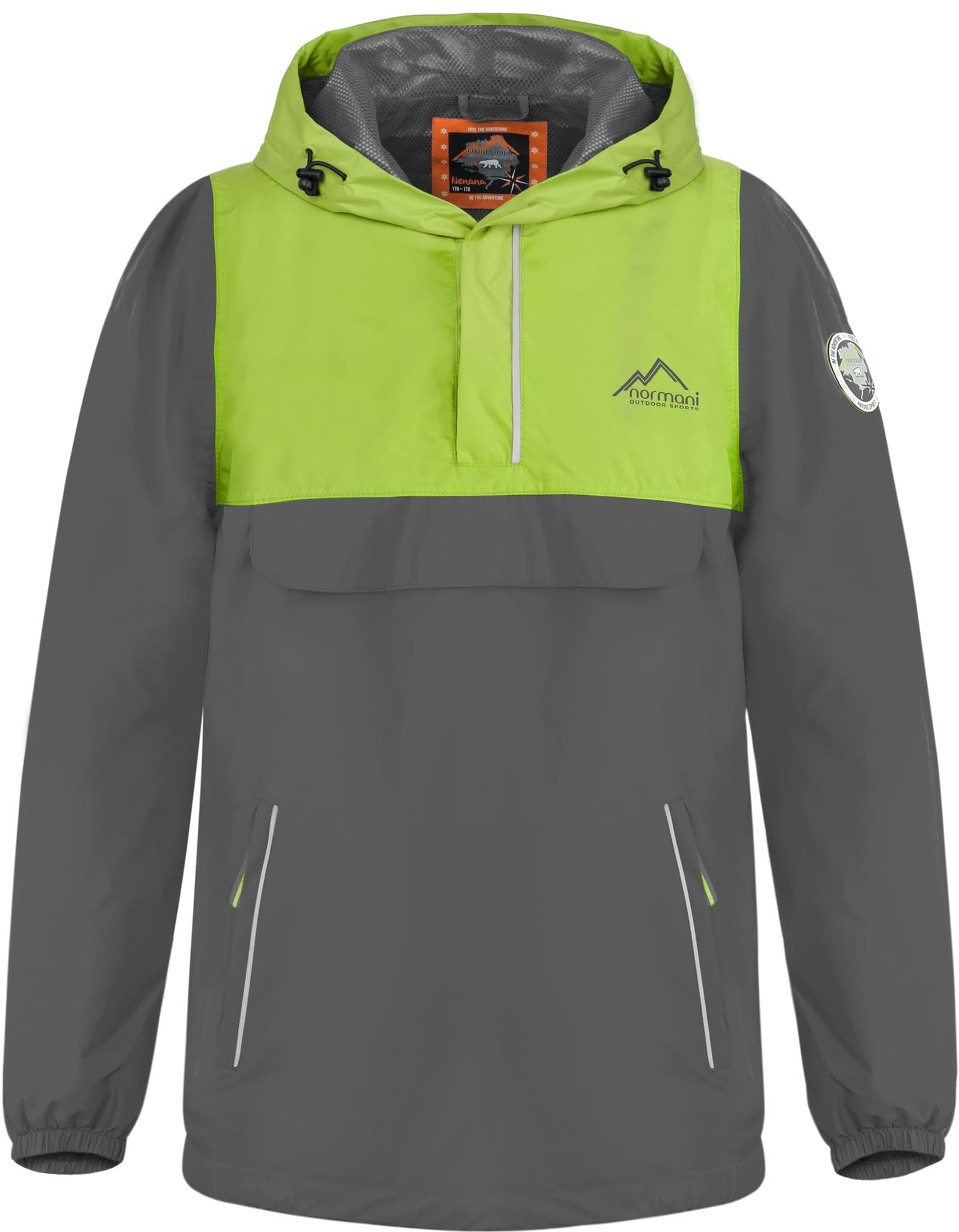Zeige Details für Kinder Windbreaker „Nenana“ Grau Bild von Kinder Windbreaker „Nenana“ Grau