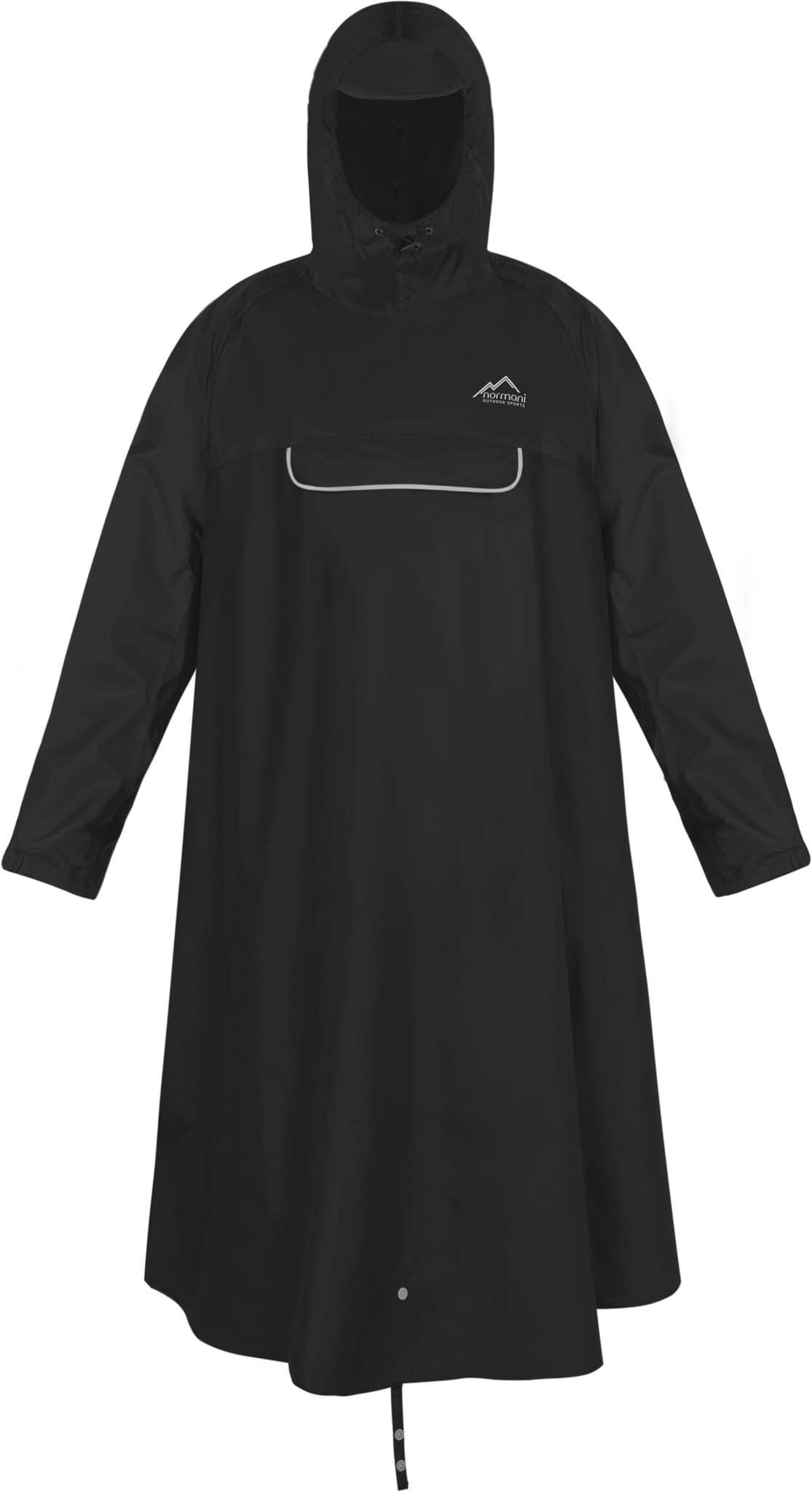 Zeige Details für Regenponcho „Quibdó“ Schwarz Bild von Regenponcho „Quibdó“ Schwarz