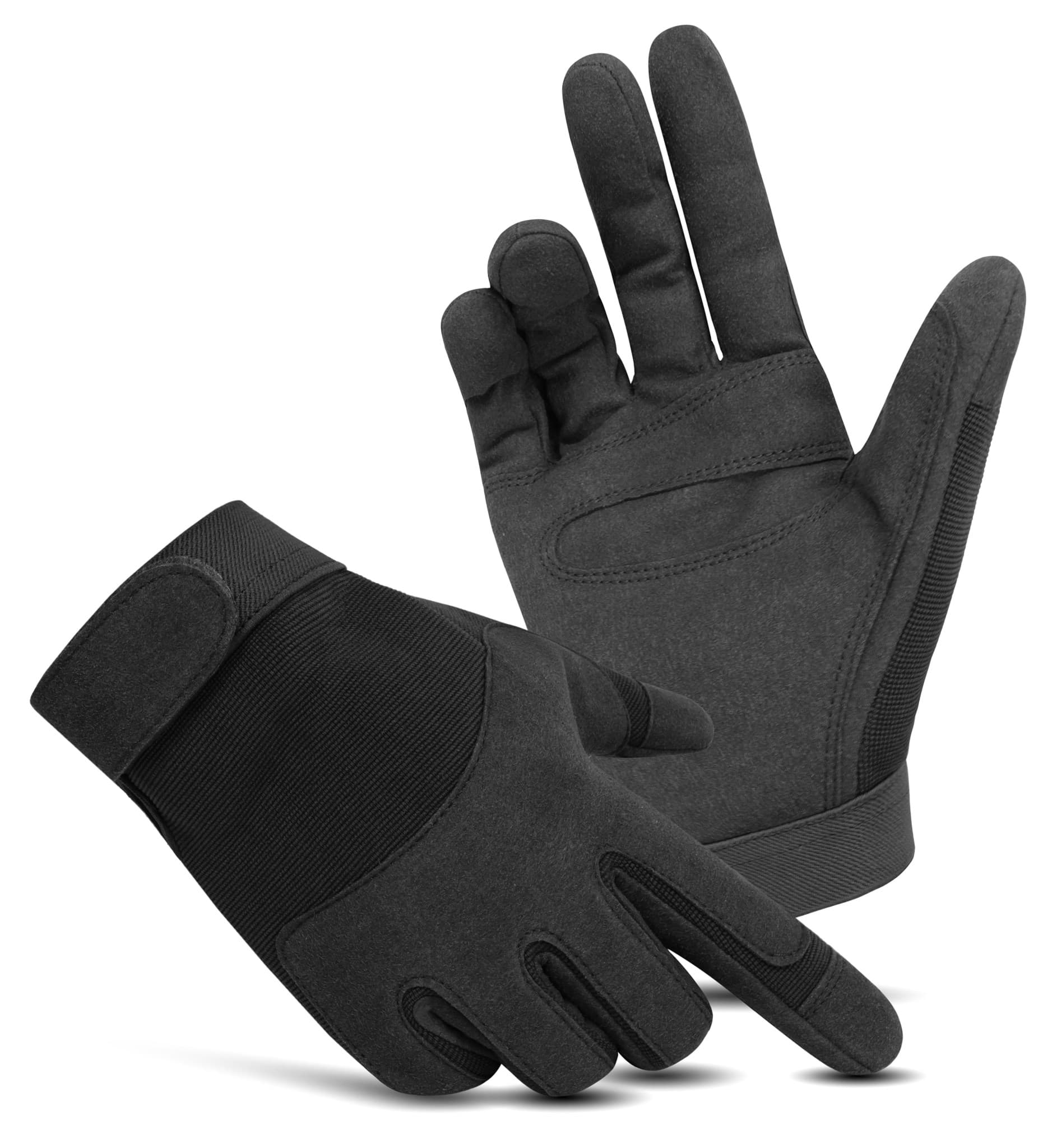 Zeige Details für Fingerhandschuhe „ARMY GLOVES Basic“ Schwarz Bild von Fingerhandschuhe „ARMY GLOVES Basic“ Schwarz