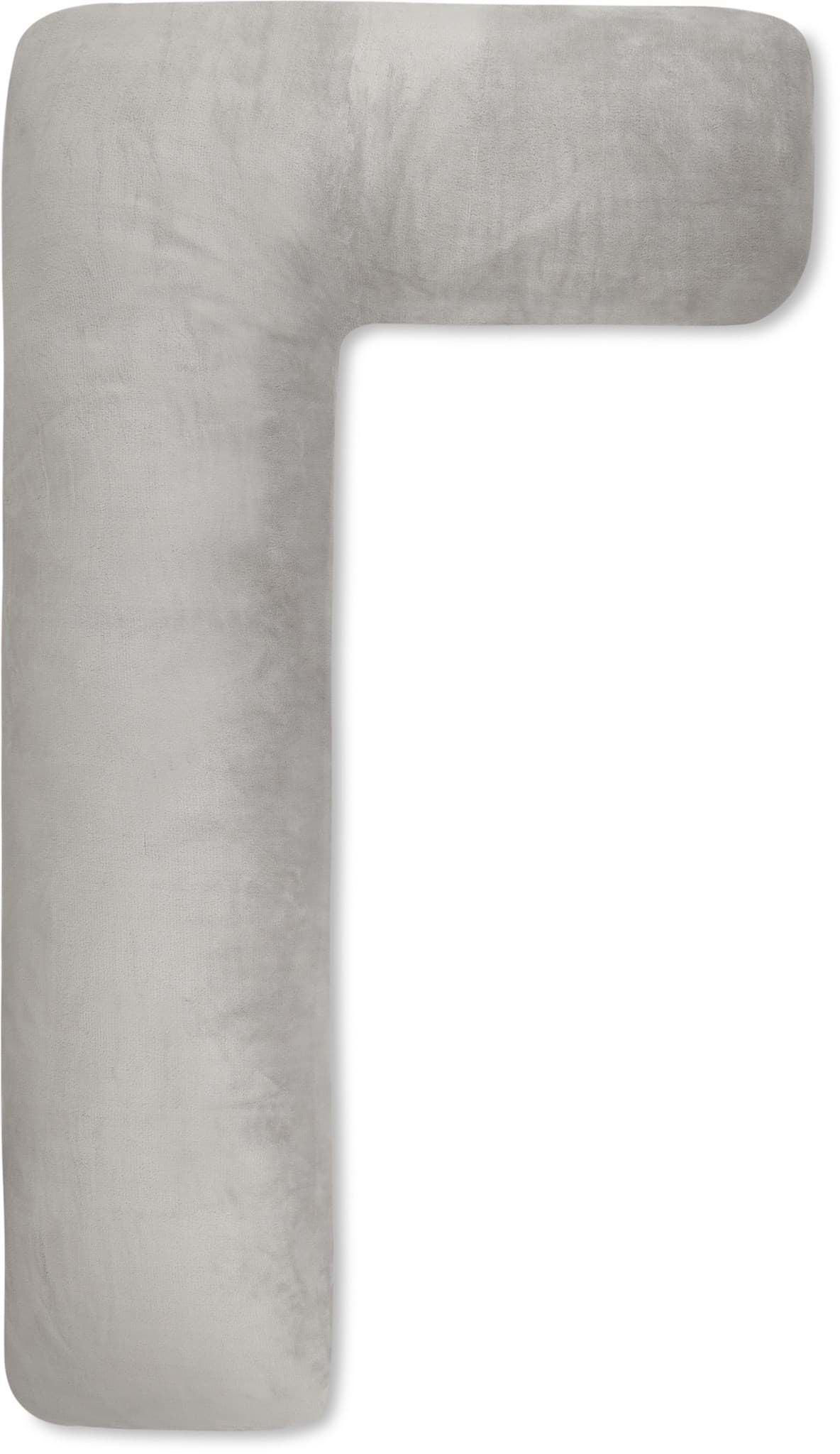 Bild von Körperkissen Seitenschläferkissen mit Flanellbezug Weiß