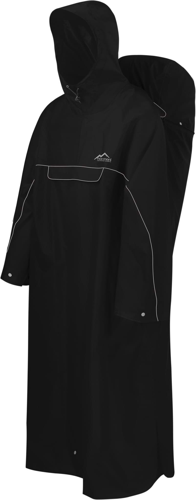 Zeige Details für Regenponcho „Tutunendo“ Schwarz Bild von Regenponcho „Tutunendo“ Schwarz