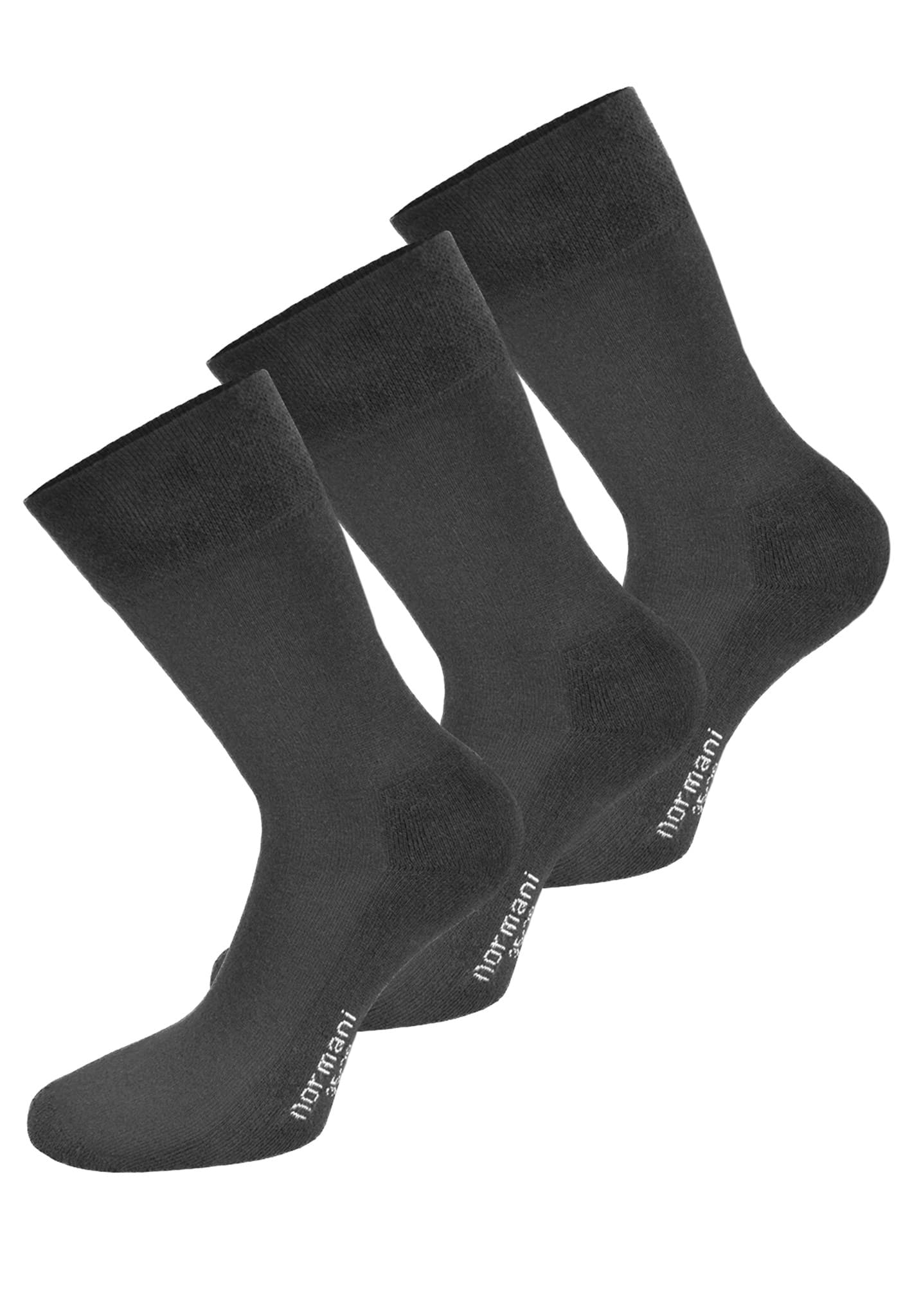 Bild von 6 Paar Komfortsocken mit Softrand Anthrazit