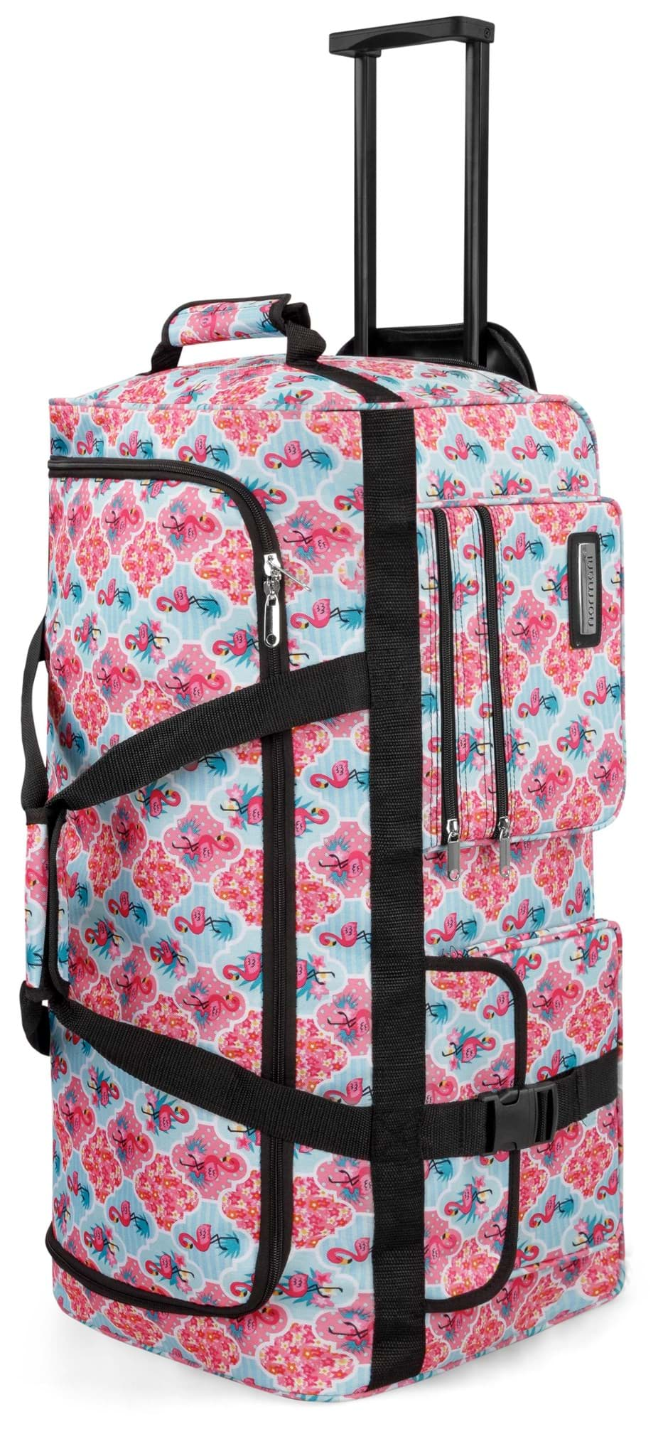 Bild von Reisetasche mit 3 Rollen 80 Liter Flamingo