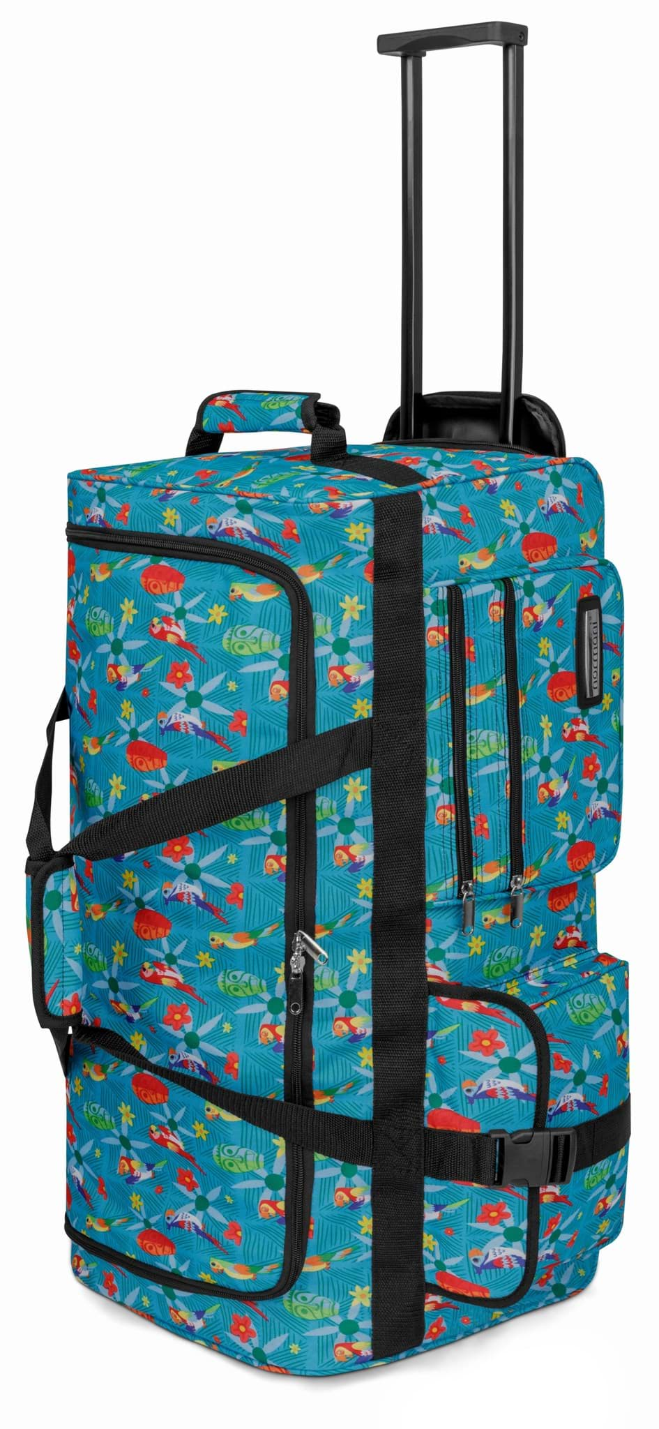 Bild von Reisetasche mit 3 Rollen 80 Liter Tropical