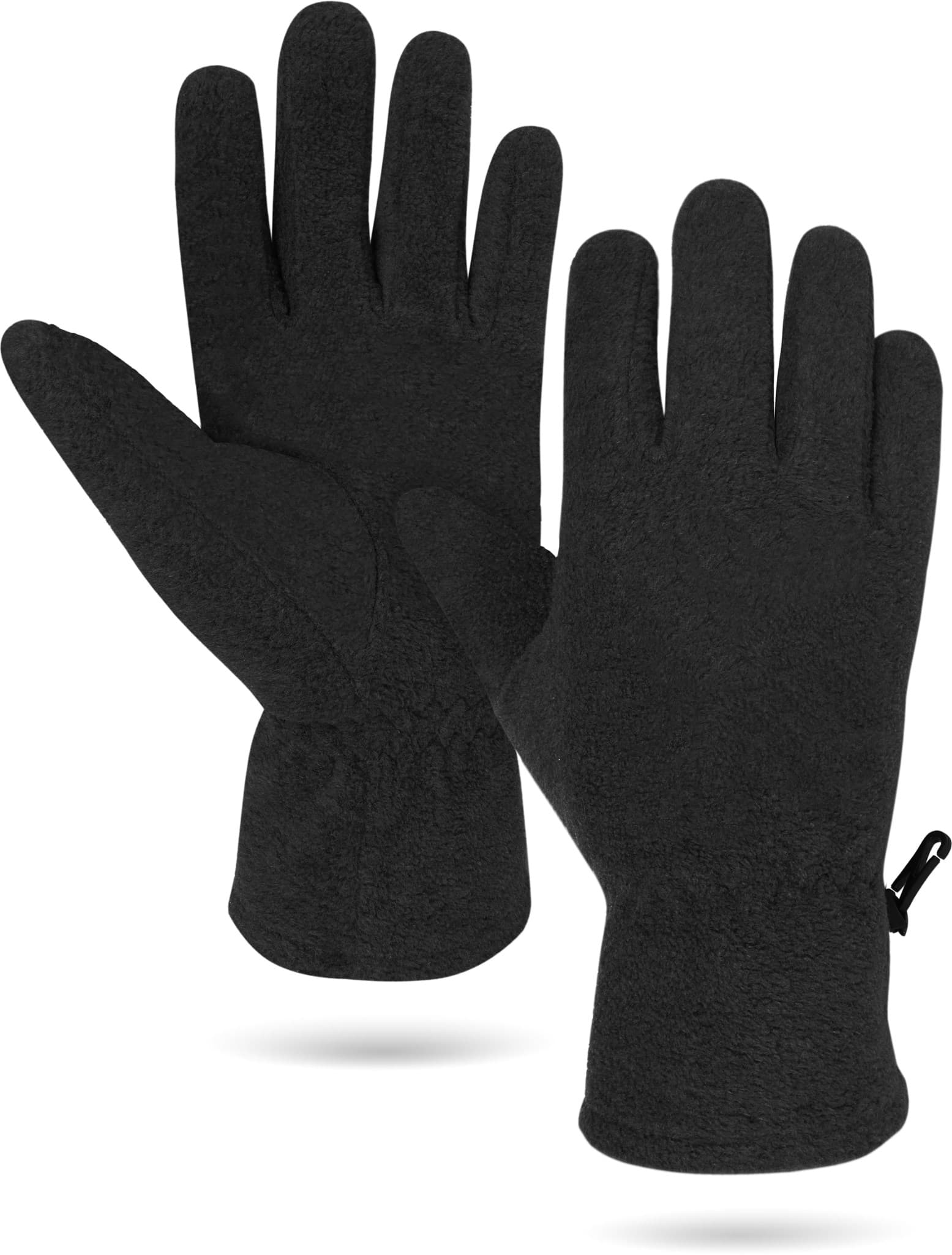 Bild von Fleece-Handschuhe mit 3M Thinsulate™ (40 g) „Arsuk“ Schwarz