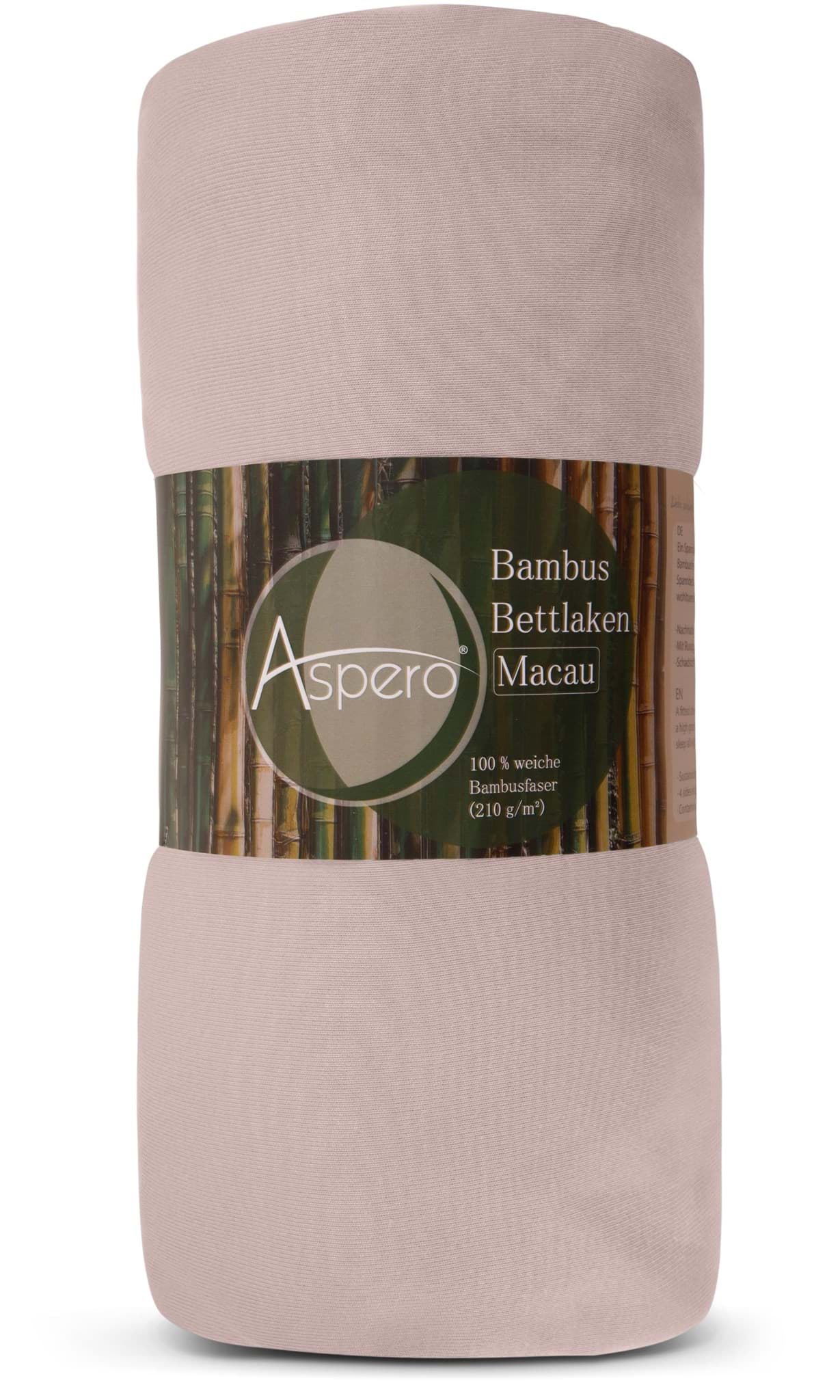 Zeige Details für Bambus Spannbettlaken „Macau“ Altrosa Bild von Bambus Spannbettlaken „Macau“ Altrosa