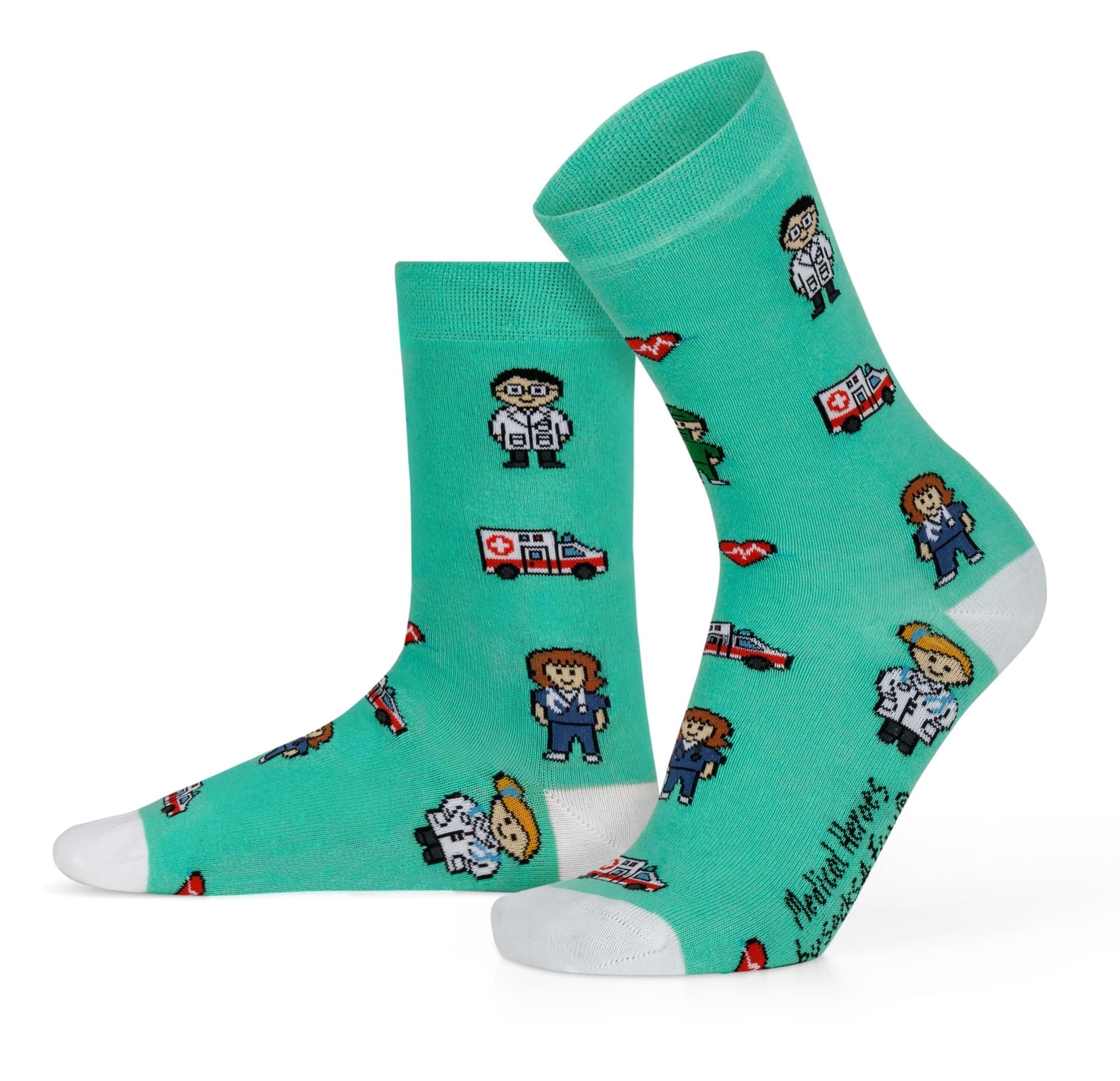 Zeige Details für 2 Paar Spruch / Motiv Socken Medizin Bild von 2 Paar Spruch / Motiv Socken Medizin