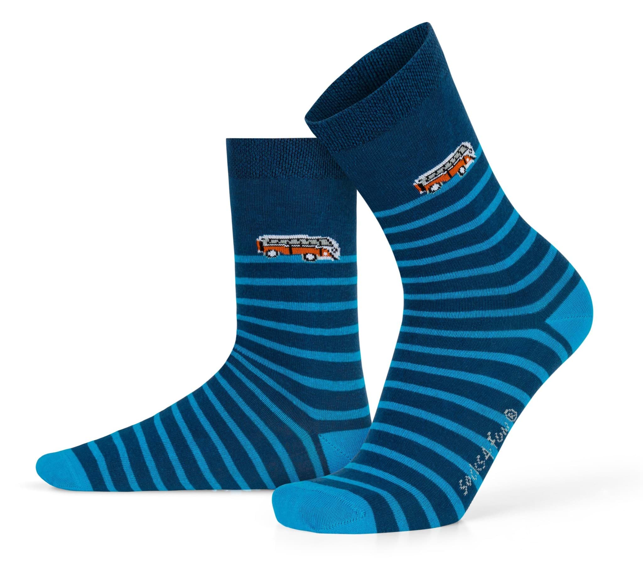 Zeige Details für 2 Paar Spruch / Motiv Socken Bully Bild von 2 Paar Spruch / Motiv Socken Bully