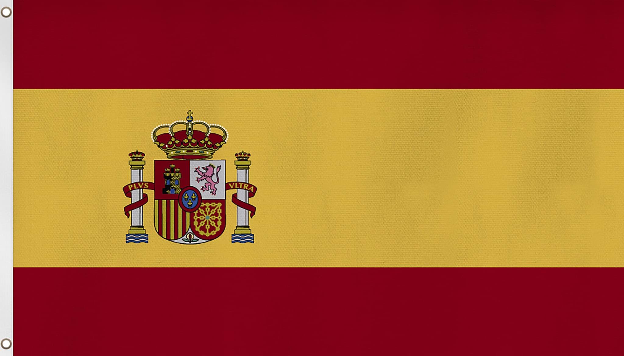 Bild von Fahne Länderflagge 150 cm x 250 cm Spanien