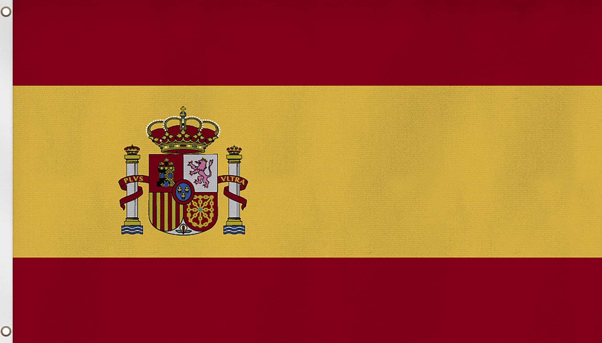 Bild von Fahne Länderflagge 90 cm x 150 cm Spanien