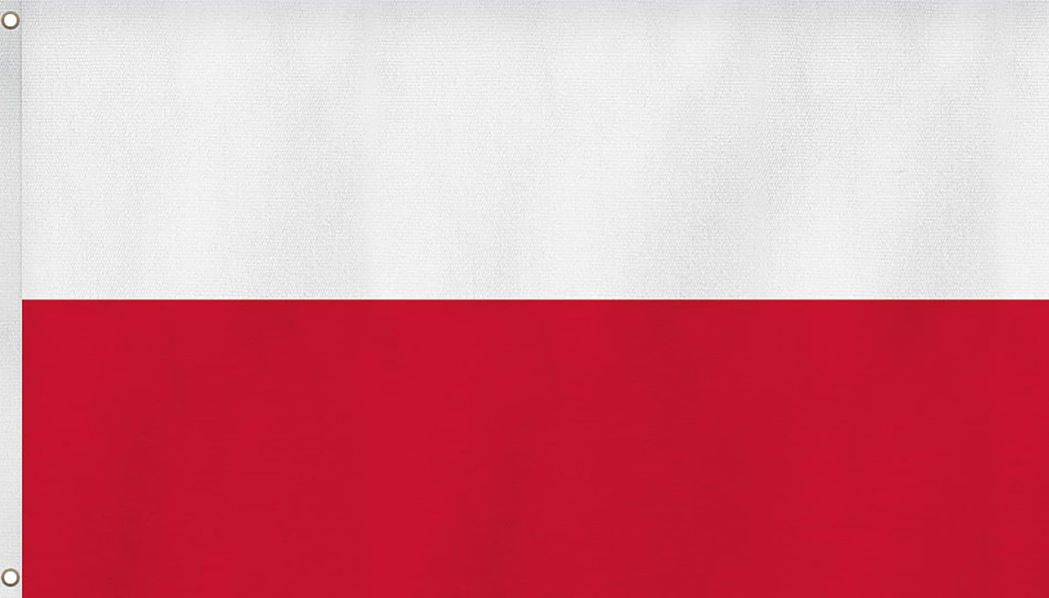 Bild von Fahne Länderflagge 150 cm x 250 cm Polen