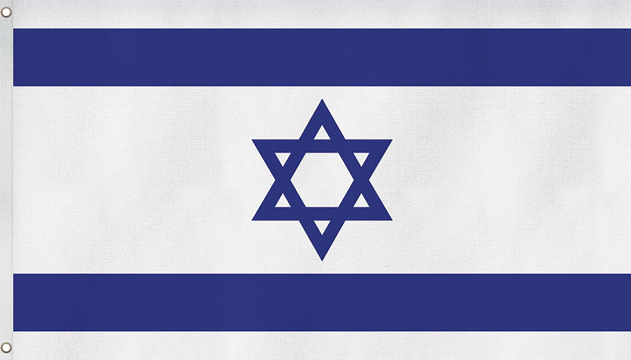 Bild von Fahne Länderflagge 90 cm x 150 cm Israel