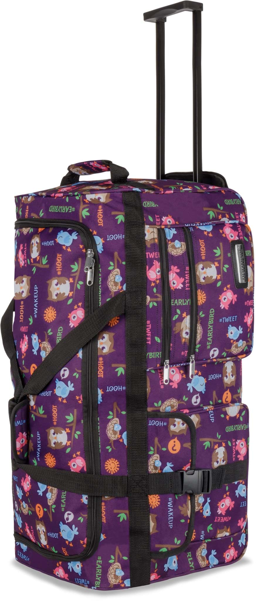 Zeige Details für Reisetasche mit 3 Rollen 80 Liter Eule Bild von Reisetasche mit 3 Rollen 80 Liter Eule