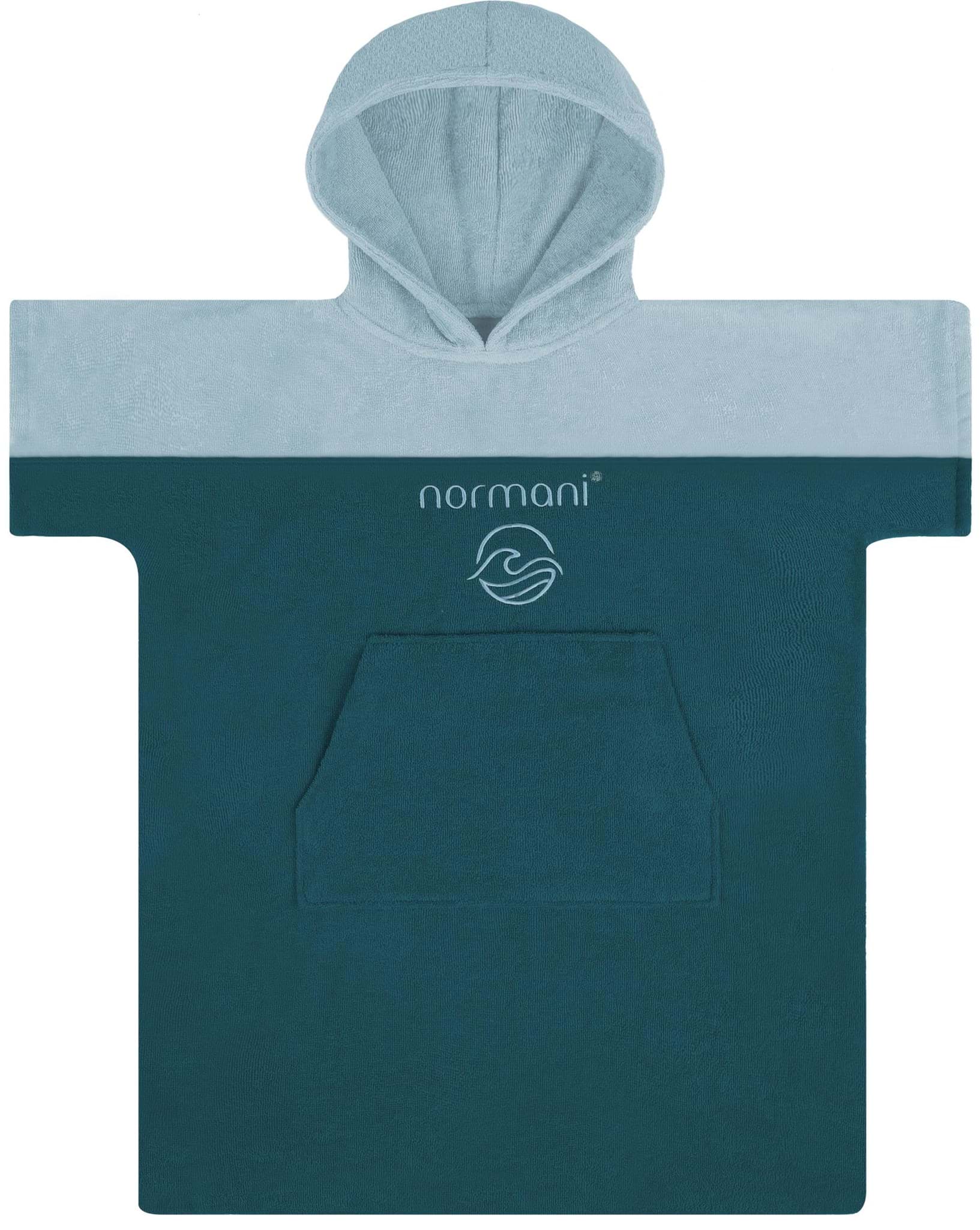 Zeige Details für Kinder Badeponcho „Puwai“ Petrol Bild von Kinder Badeponcho „Puwai“ Petrol