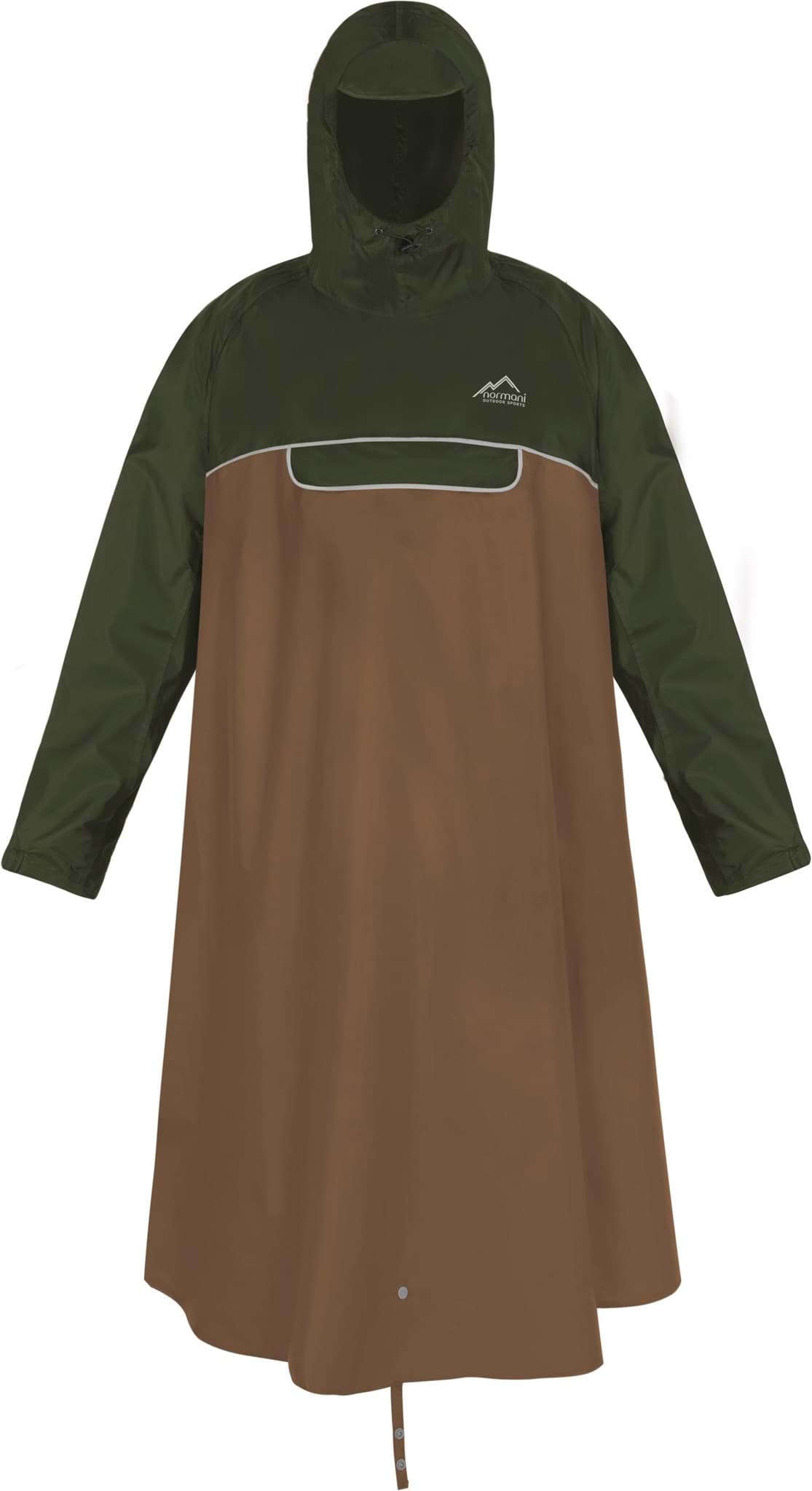 Zeige Details für Regenponcho „Quibdó“ Oliv/Braun Bild von Regenponcho „Quibdó“ Oliv/Braun