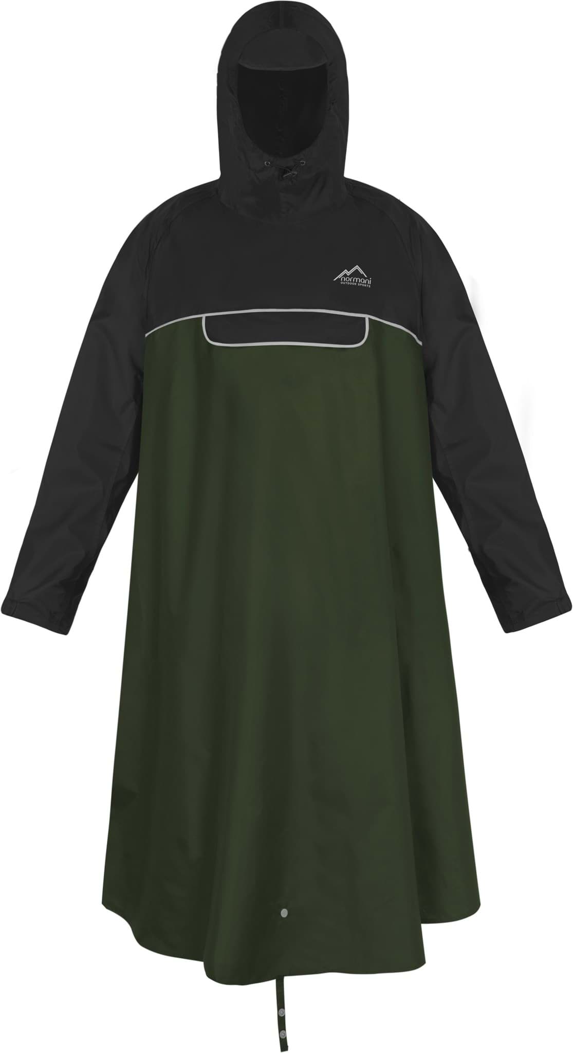 Zeige Details für Regenponcho „Quibdó“ Schwarz/Oliv Bild von Regenponcho „Quibdó“ Schwarz/Oliv