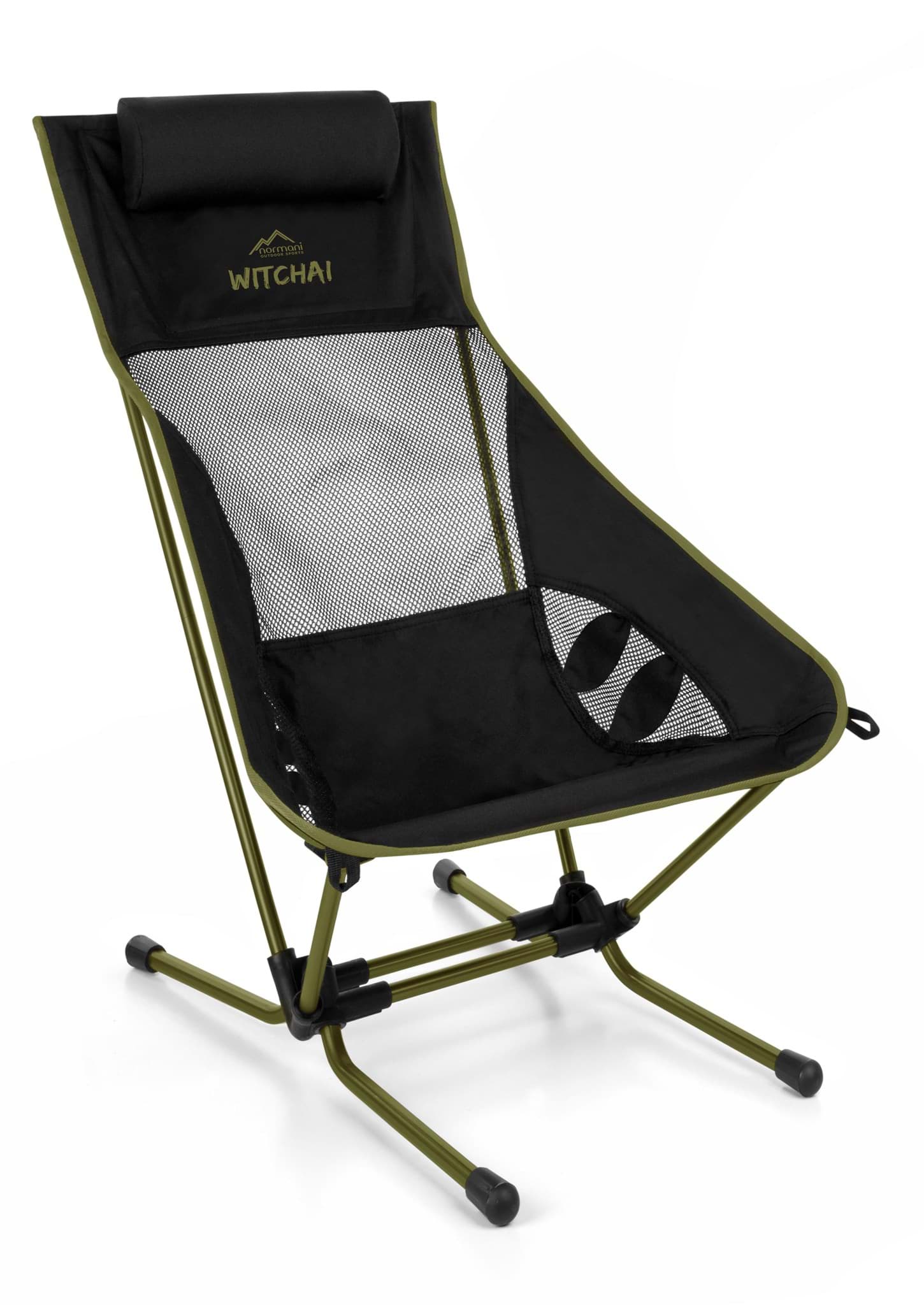 Zeige Details für Campingstuhl „Witchai“ Oliv Bild von Campingstuhl „Witchai“ Oliv