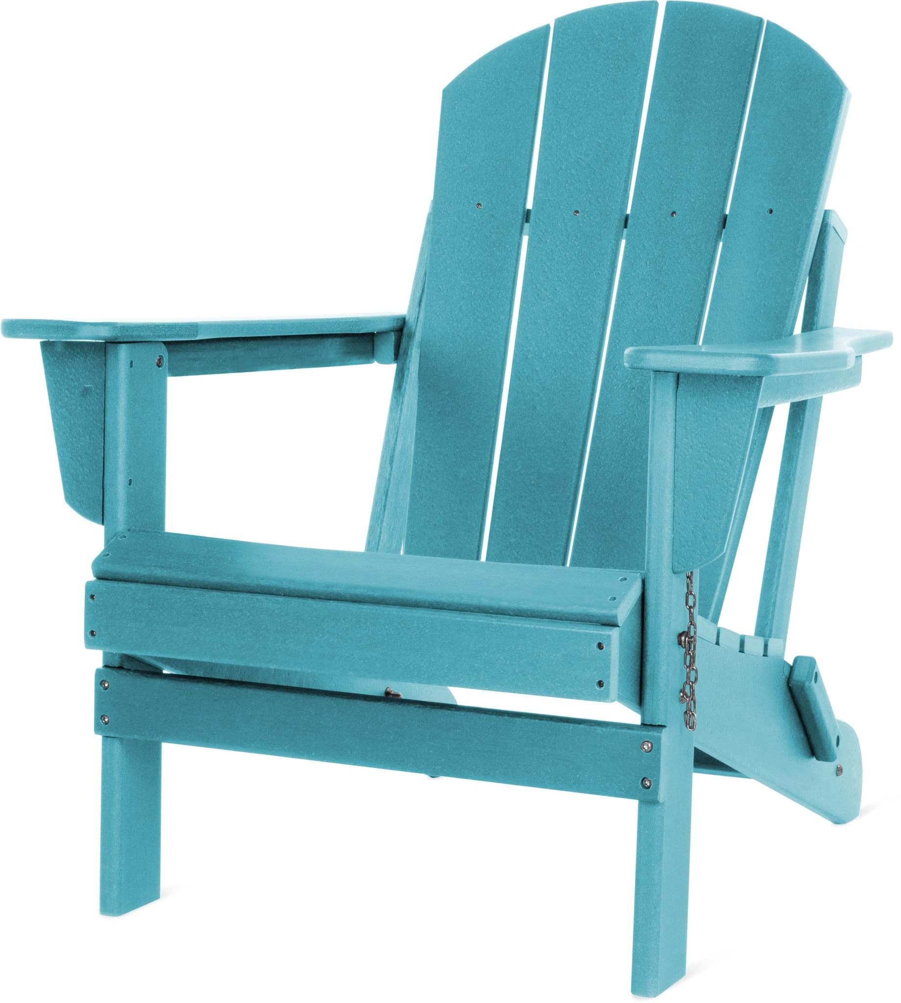 Zeige Details für Gartenstuhl Adirondack Türkis Bild von Gartenstuhl Adirondack Türkis