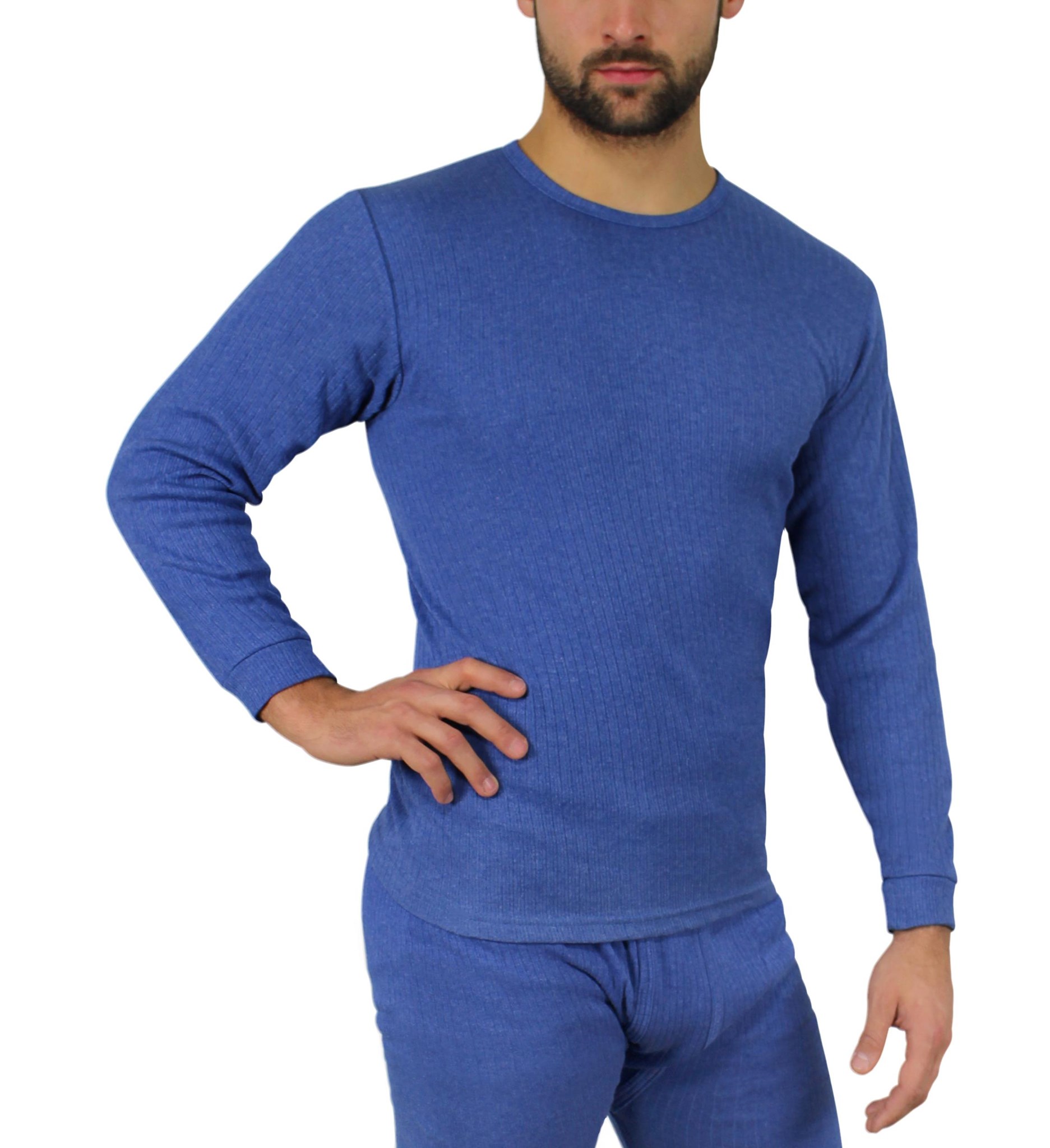 Zeige Details für Herren Thermo-Unterhemd Blau Bild von Herren Thermo-Unterhemd Blau