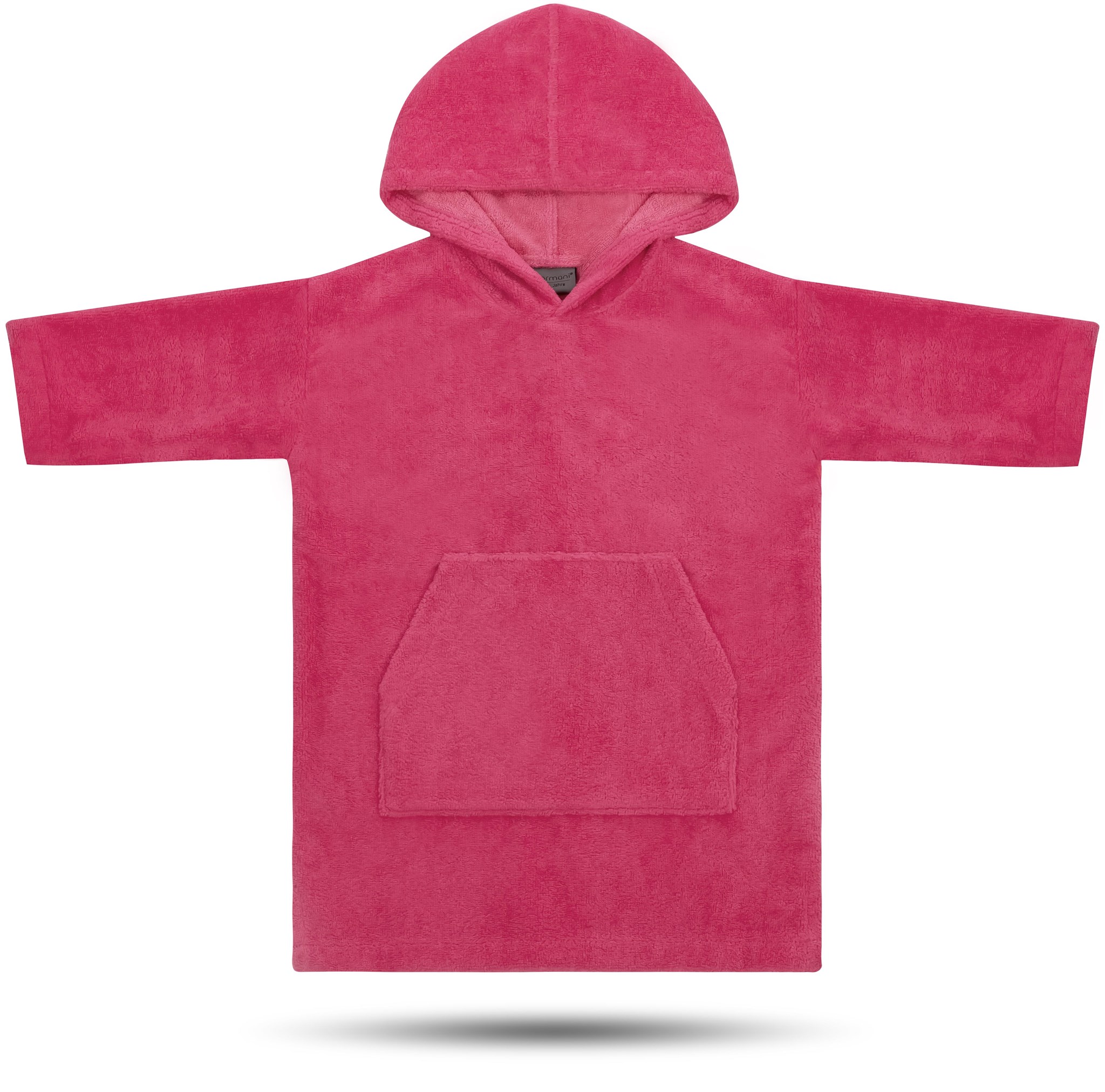 Bild von Kinder langarm Poncho „Pichilemu“ Pink