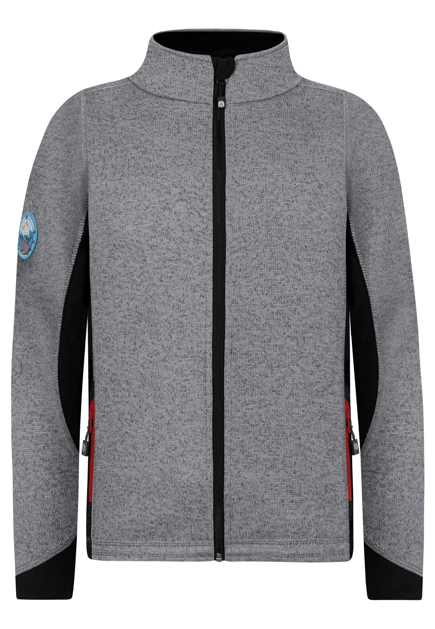 Zeige Details für Kinder Strickjacke „Tathlina“ Grau Bild von Kinder Strickjacke „Tathlina“ Grau
