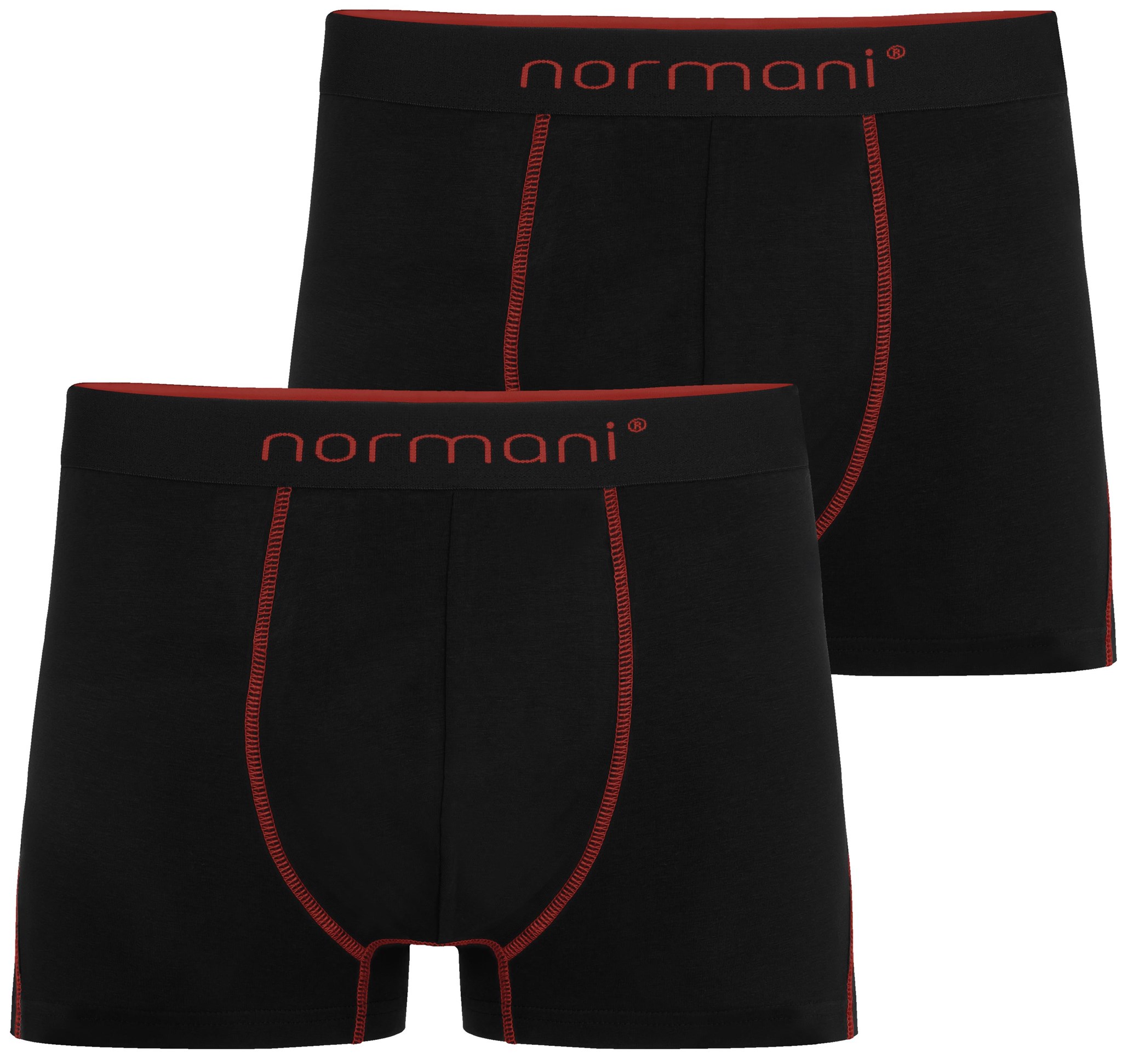 Bild von 2 Herren Boxershorts „Stanley“ Rot