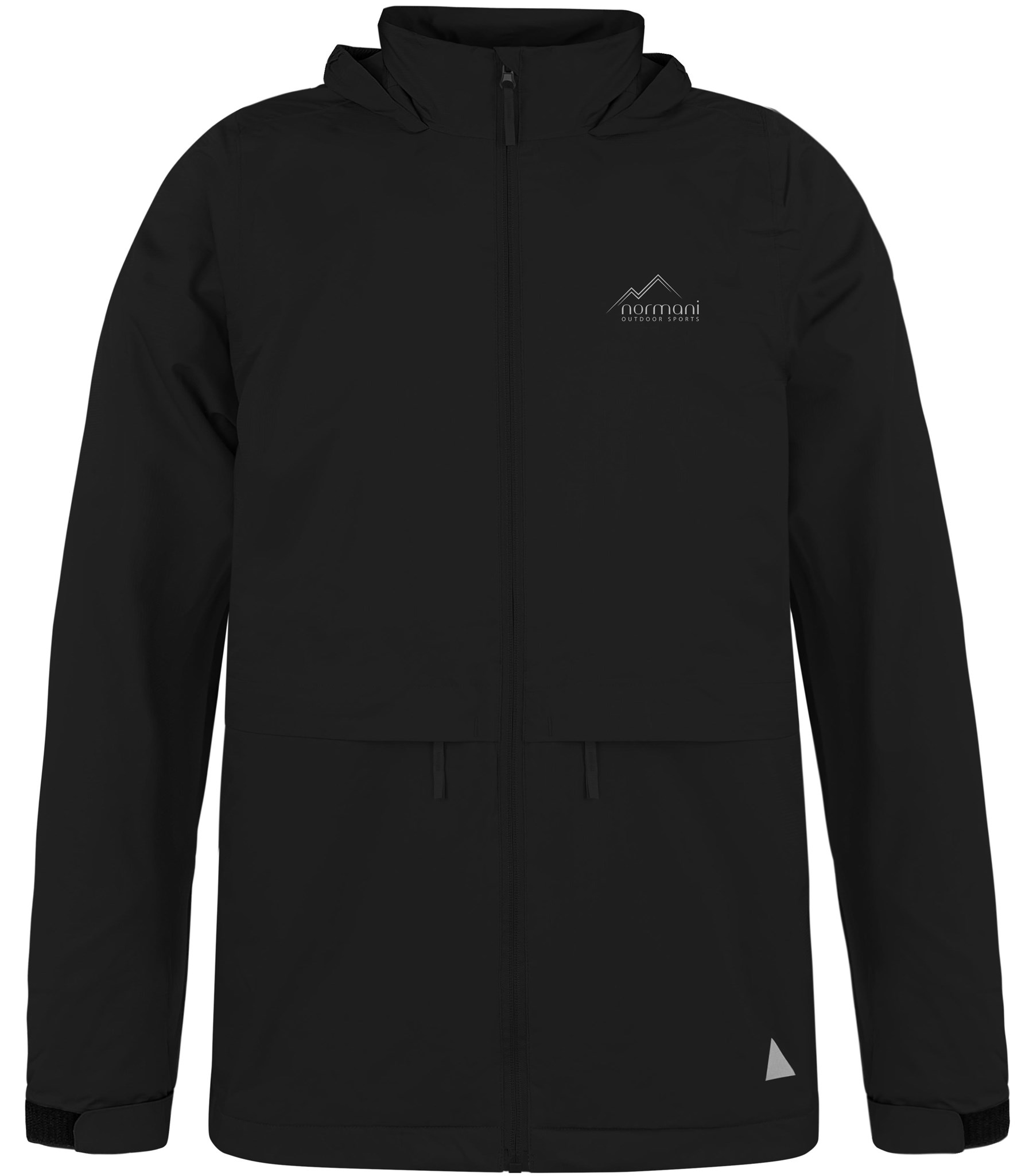 Zeige Details für Kinder-Regenjacke „Seattle“ Schwarz Bild von Kinder-Regenjacke „Seattle“ Schwarz