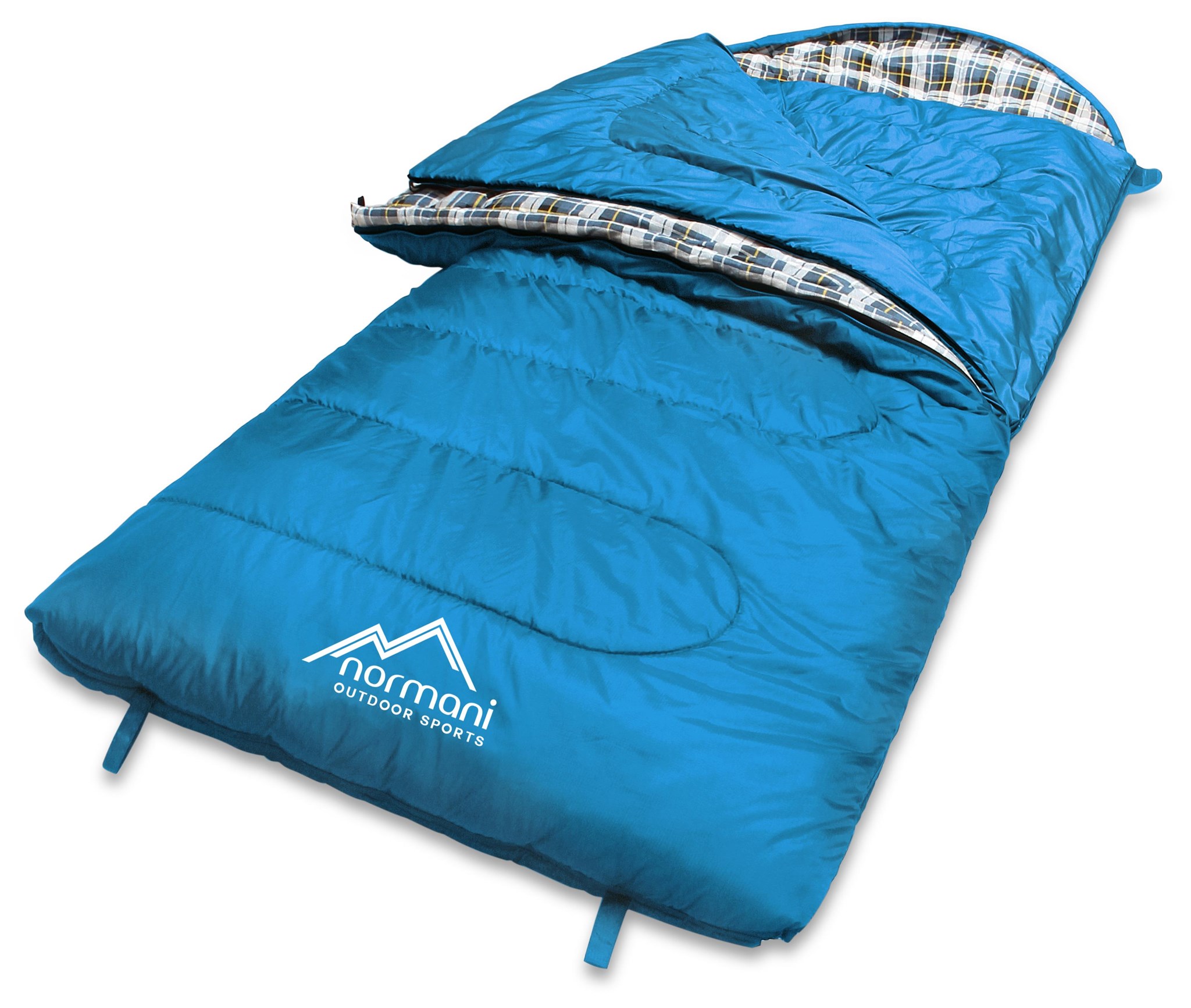 Bild von 4-in-1 Schlafsack „Antarctica“ (RV rechts) Blau