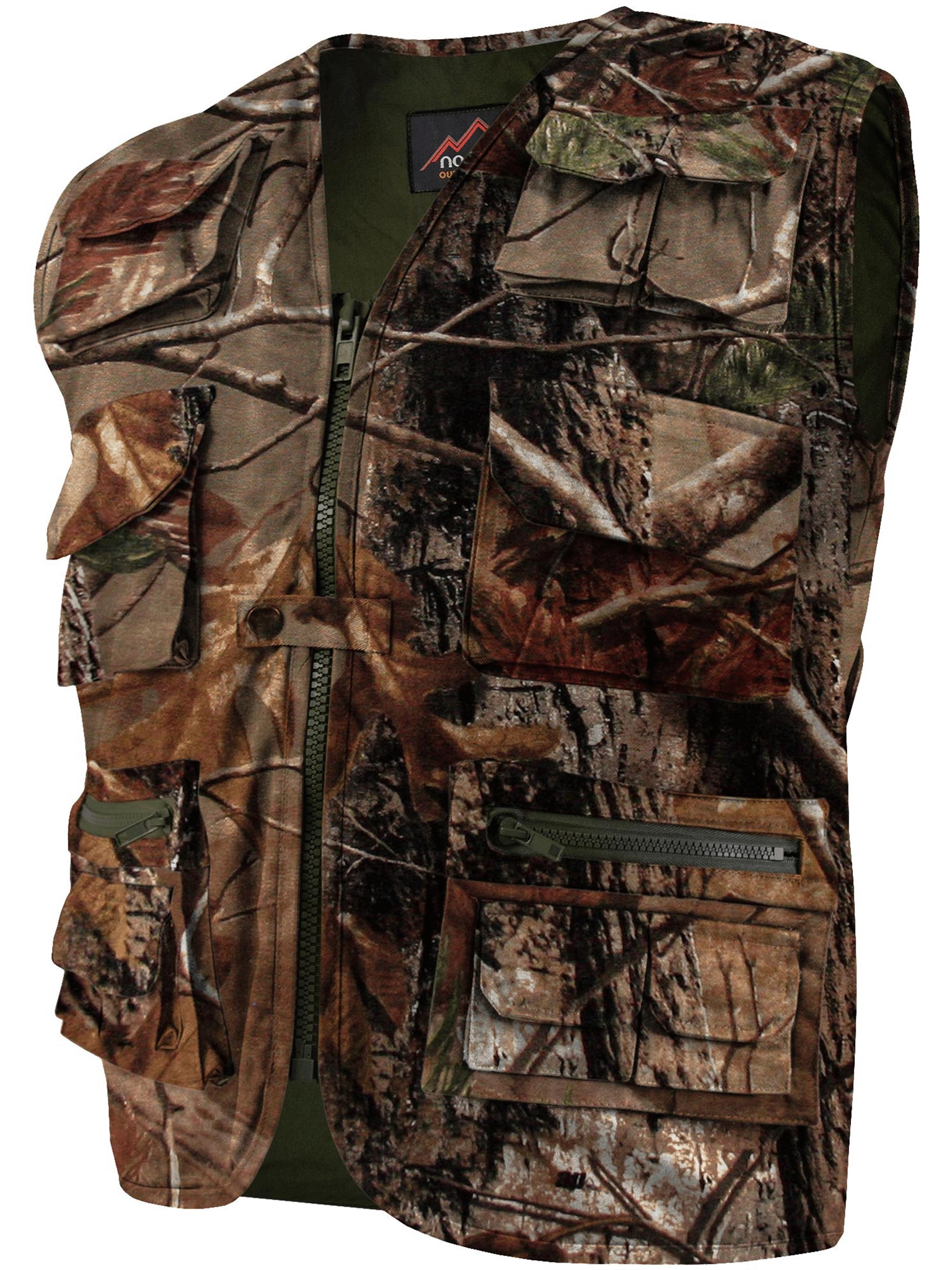 Bild von Herren Outdoor-Weste „Acacia“ Hunting Camo