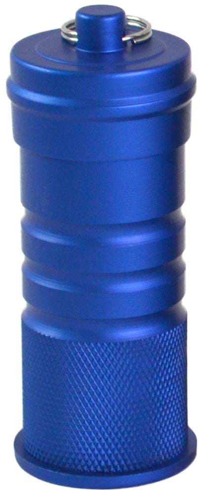 Bild von Wasserdichte Streichholzbox aus Aluminium Blau