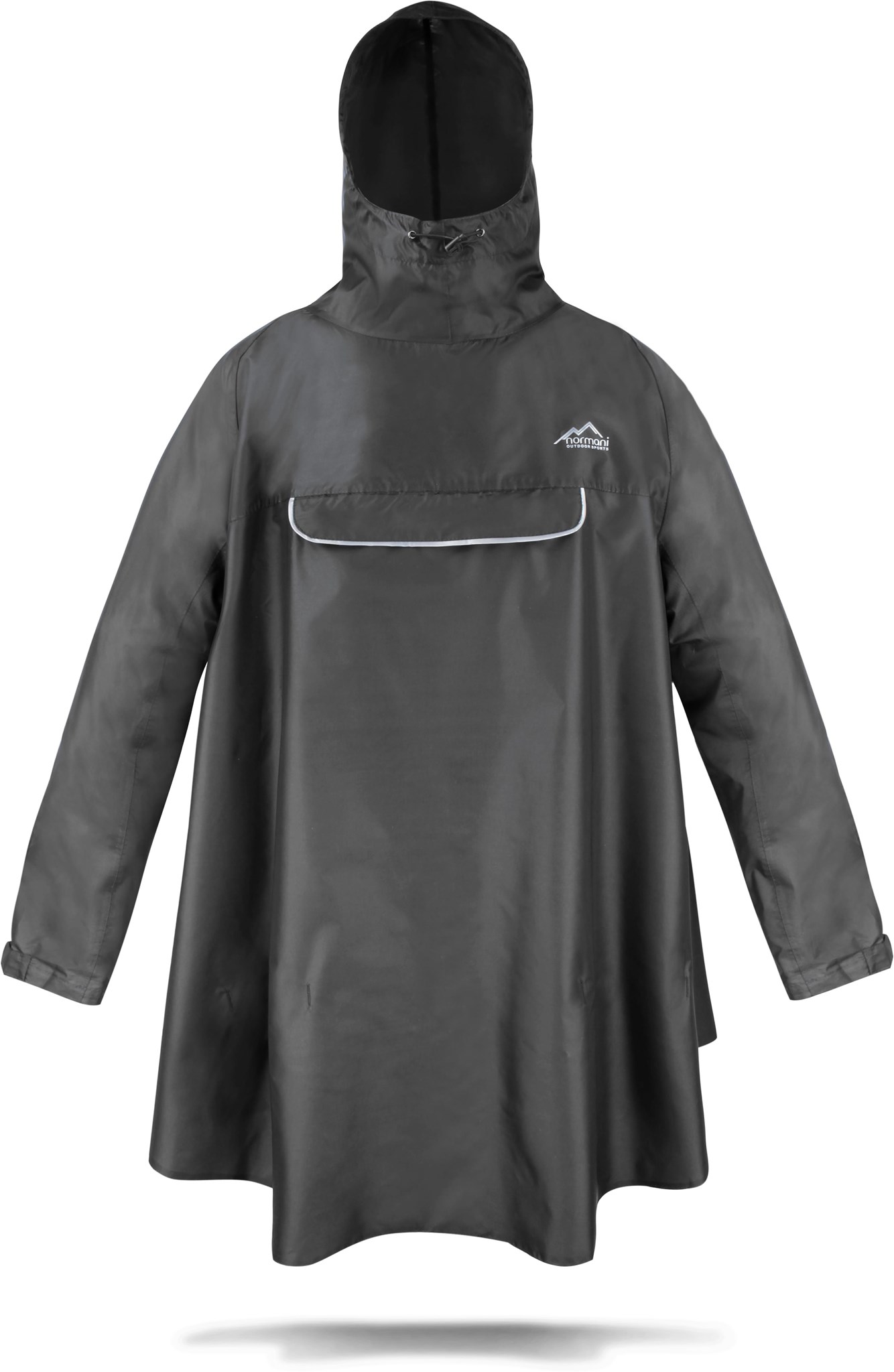 Zeige Details für Regenponcho „Kauai“ Anthrazit Bild von Regenponcho „Kauai“ Anthrazit