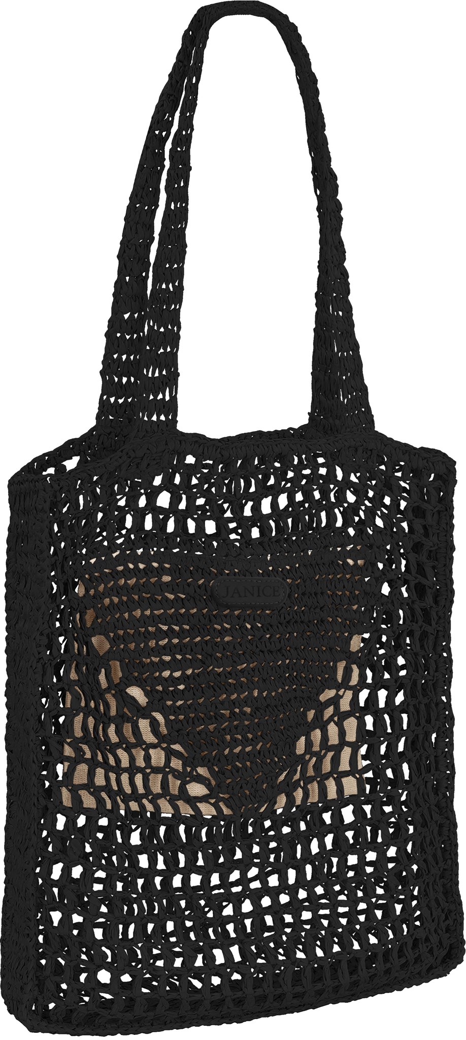 Zeige Details für Strandtasche 7 Liter „Manila“ Schwarz Bild von Strandtasche 7 Liter „Manila“ Schwarz