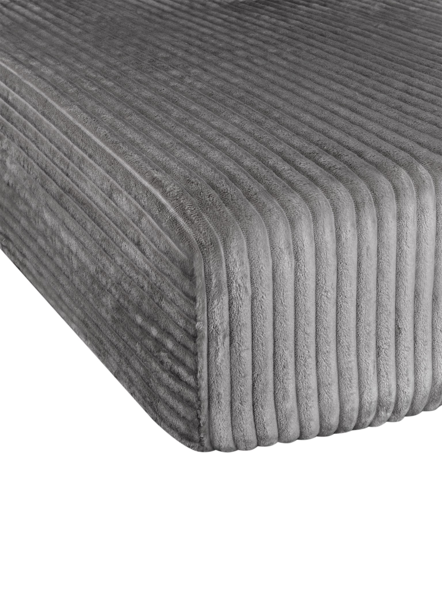 Zeige Details für Spannbettlaken aus Streifen-Flanell „Parana“ Dunkelgrau Bild von Spannbettlaken aus Streifen-Flanell „Parana“ Dunkelgrau