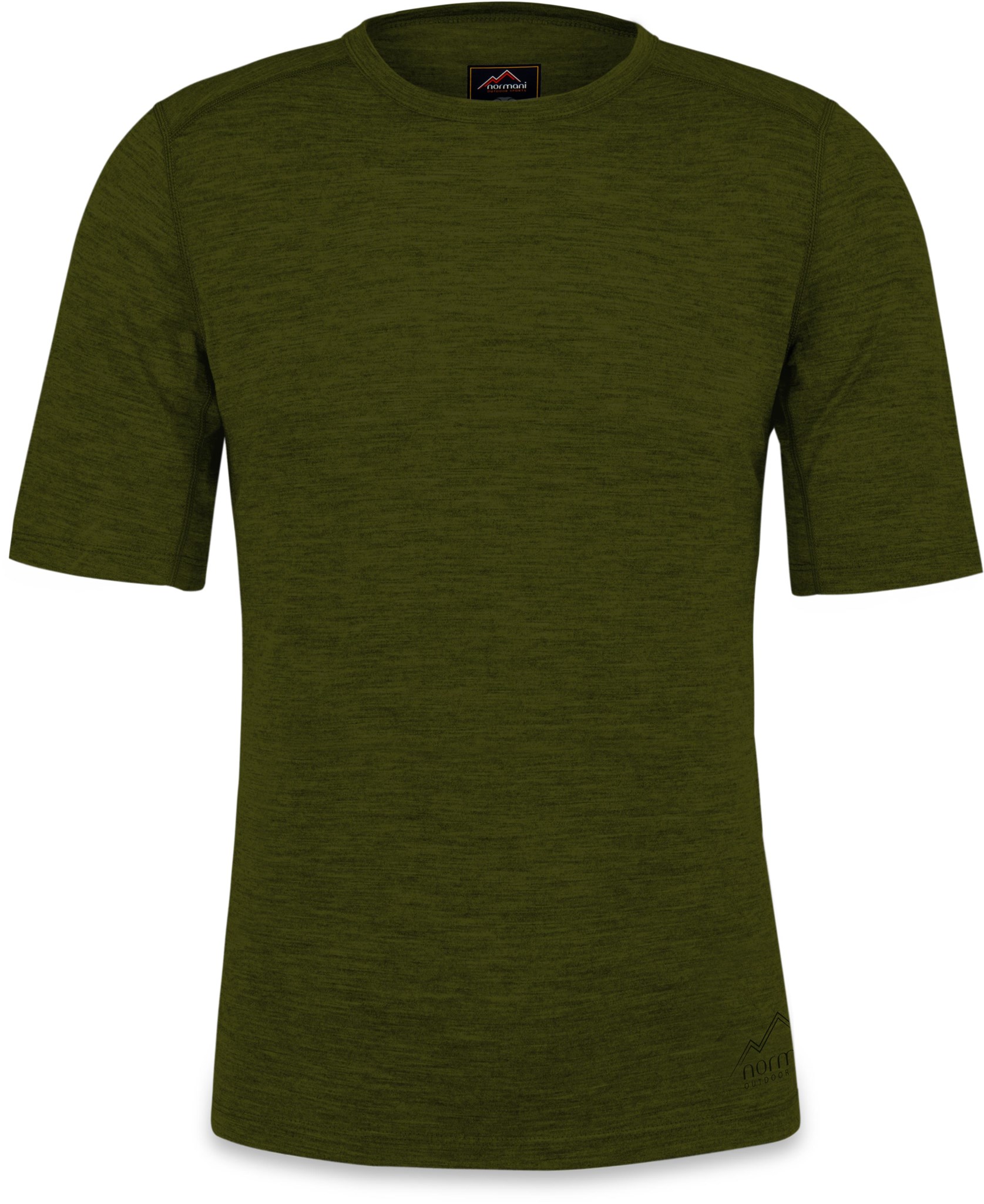 Bild von Herren Merino T-Shirt „Darwin“ Grün