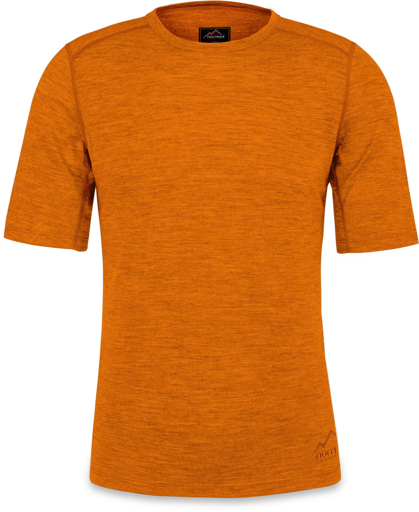 Bild von Herren Merino T-Shirt „Darwin“ Orange