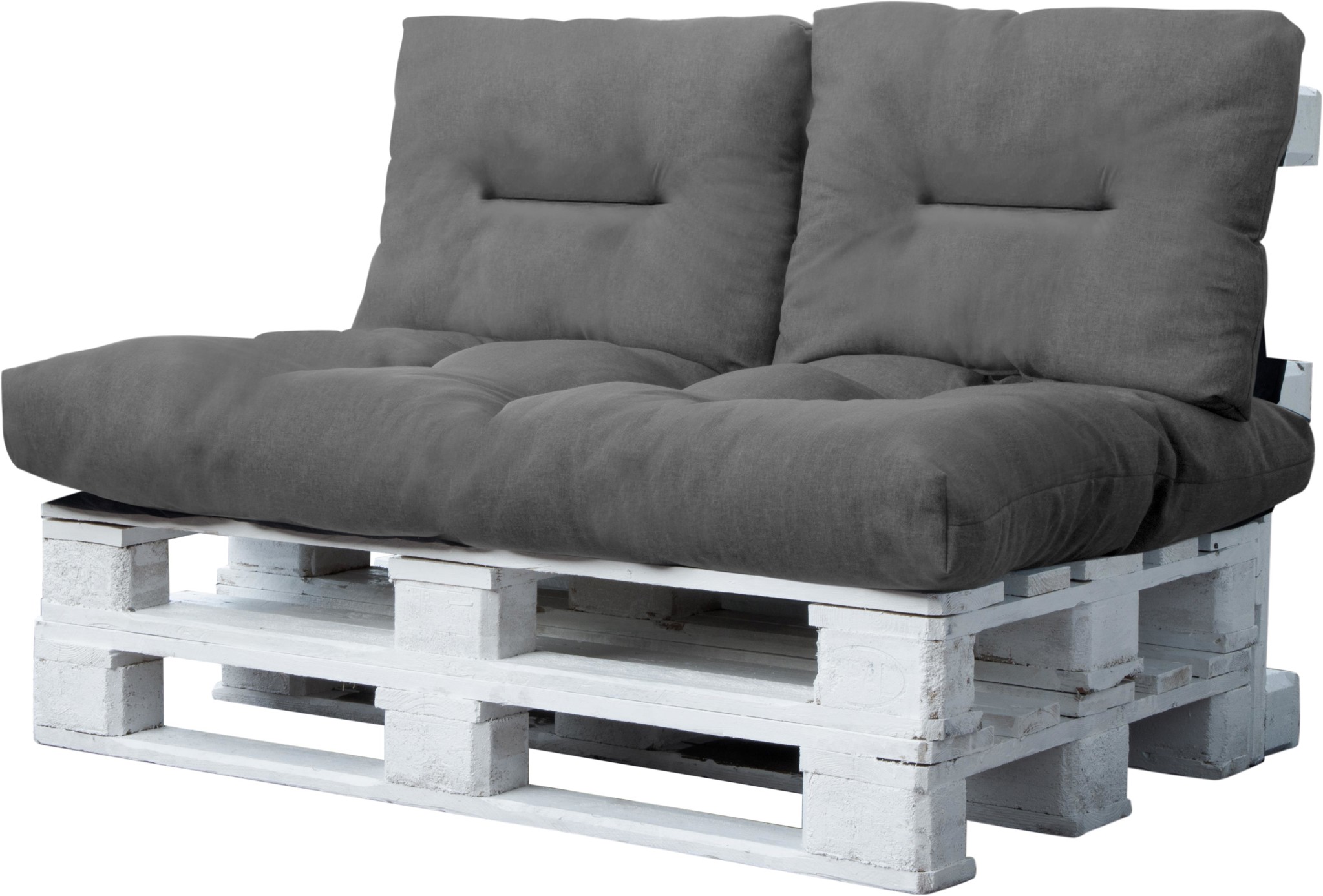Zeige Details für In- und Outdoor Palettenkissen Set 3-teilig Hellgrau Bild von In- und Outdoor Palettenkissen Set 3-teilig Hellgrau