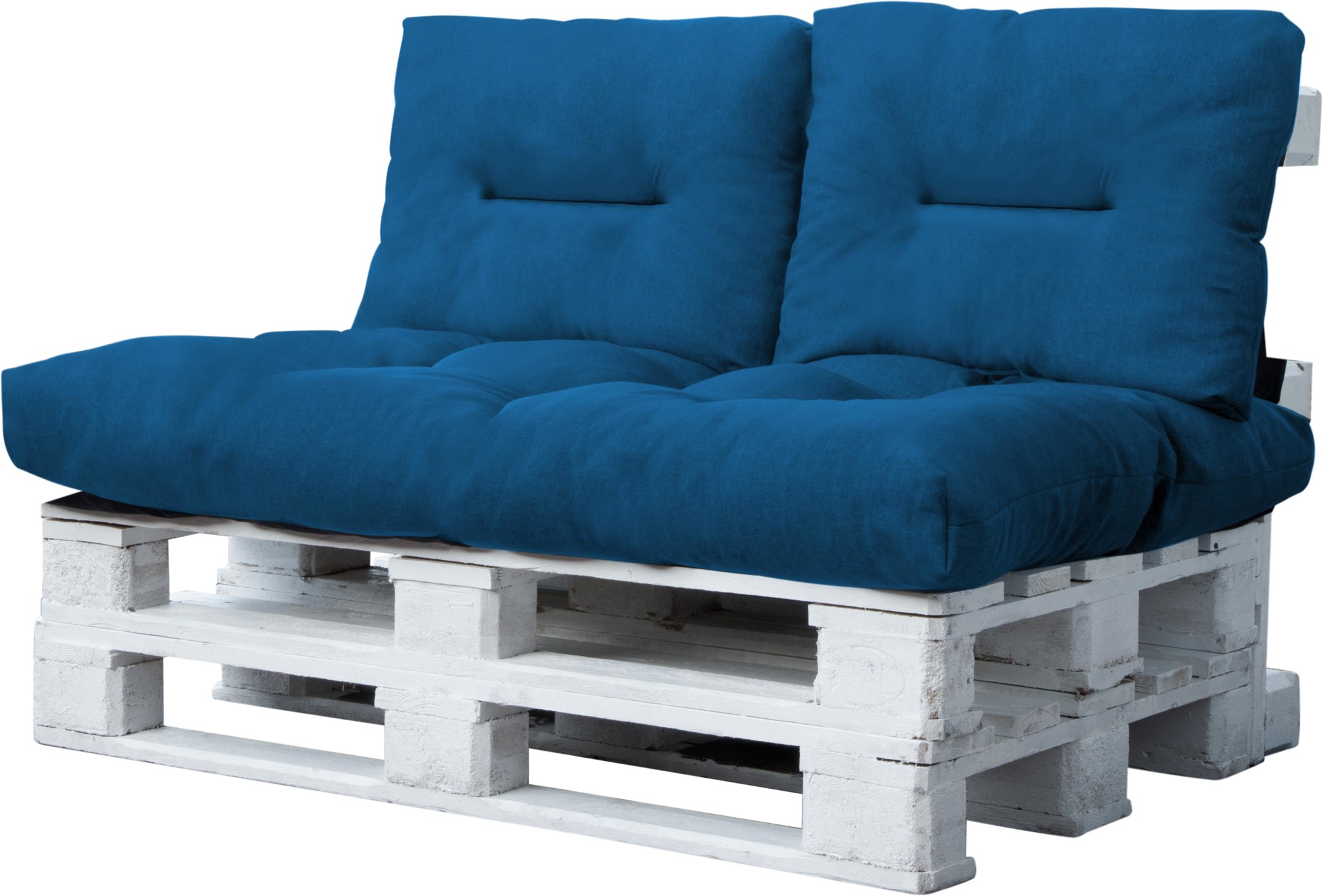 Zeige Details für In- und Outdoor Palettenkissen Set 3-teilig Kobaltblau Bild von In- und Outdoor Palettenkissen Set 3-teilig Kobaltblau