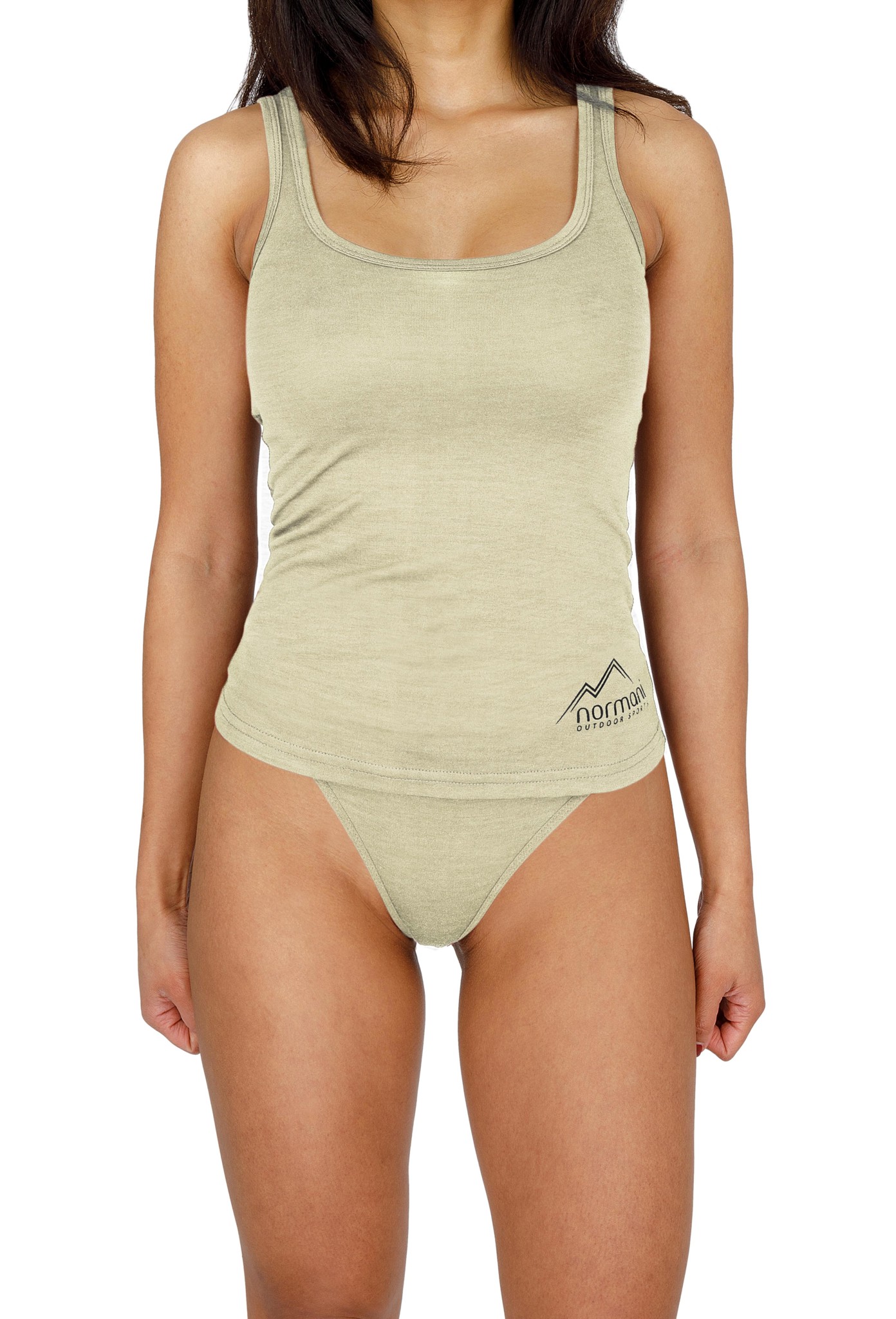 Zeige Details für Damen Merino Tanktop „Quilpie“ Weiß Bild von Damen Merino Tanktop „Quilpie“ Weiß