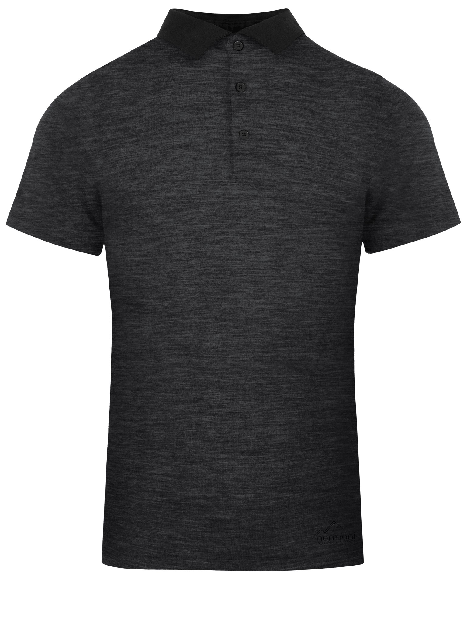 Zeige Details für Herren Merino Polo-Shirt „Nowra“ Anthrazit Bild von Herren Merino Polo-Shirt „Nowra“ Anthrazit
