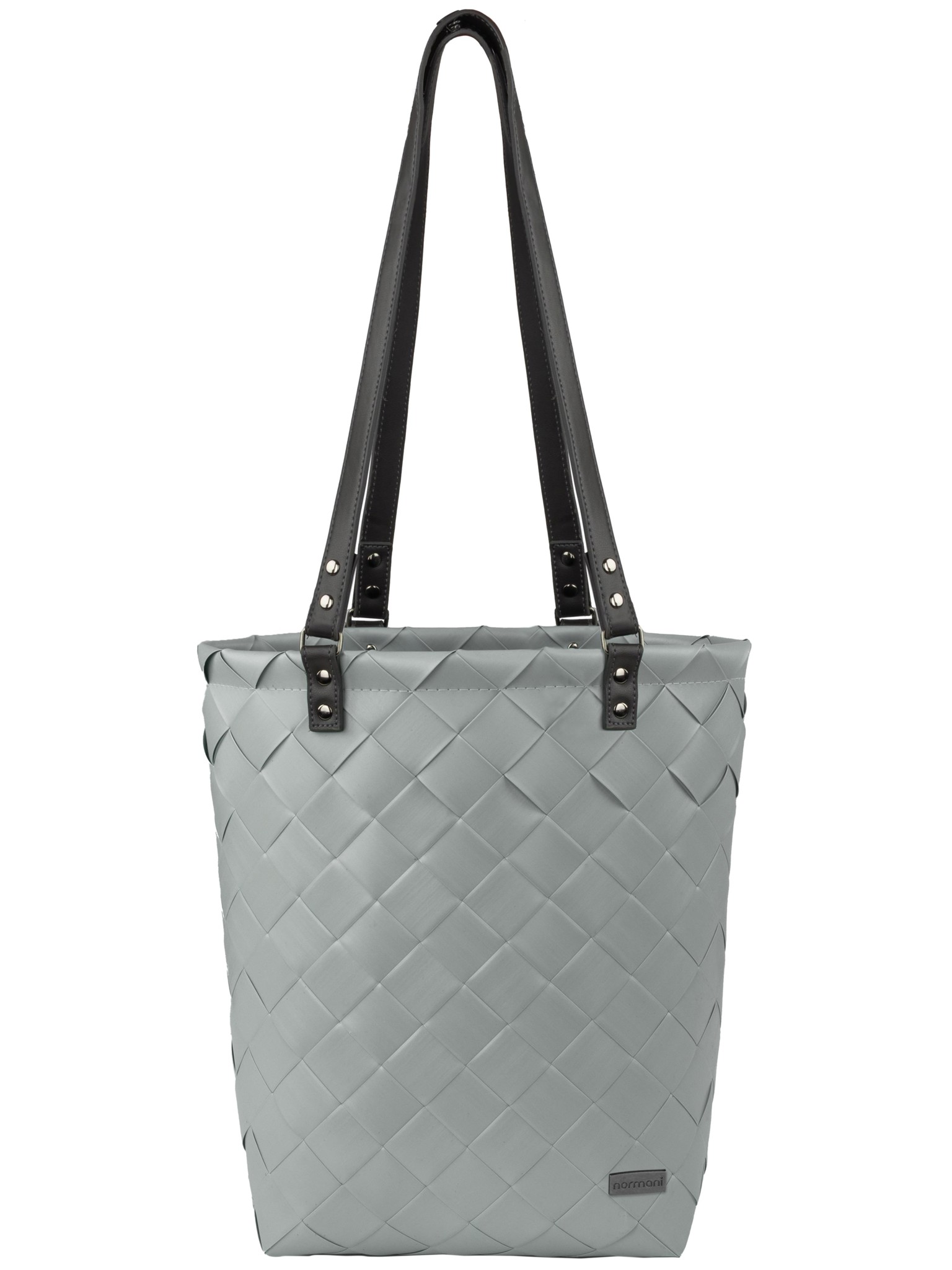 Zeige Details für Tote Bag Flechtkorb 12 Liter „Temara“ Hellgrau Bild von Tote Bag Flechtkorb 12 Liter „Temara“ Hellgrau