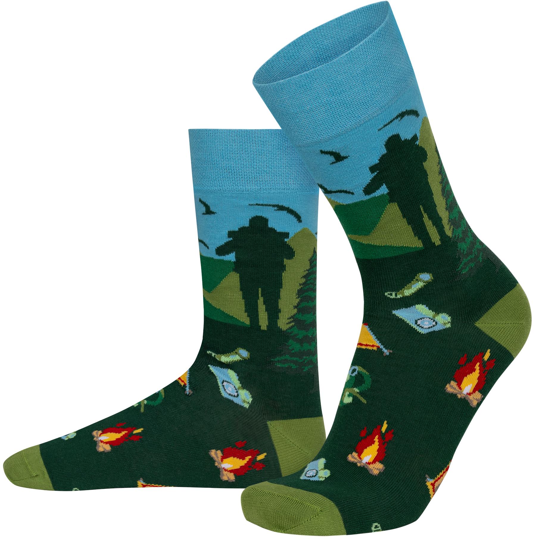 Zeige Details für 2 Paar Spruch / Motiv Socken Wald Bild von 2 Paar Spruch / Motiv Socken Wald