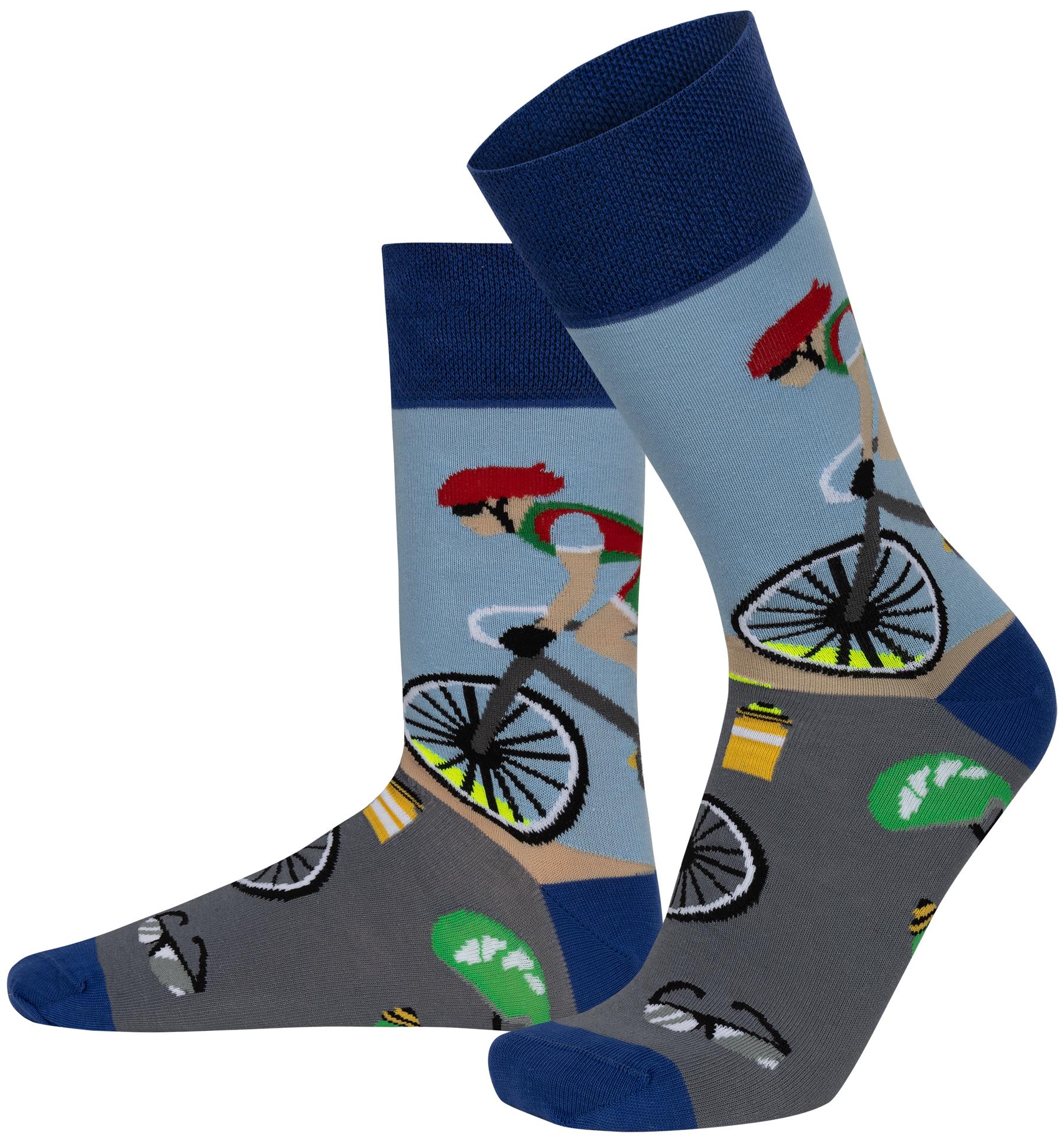 Zeige Details für 2 Paar Spruch / Motiv Socken Tour de Bike Bild von 2 Paar Spruch / Motiv Socken Tour de Bike