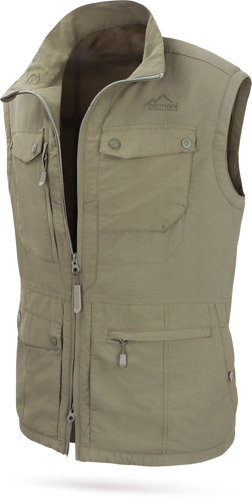 Zeige Details für Herren Outdoor Weste „Kudu“ Stone Bild von Herren Outdoor Weste „Kudu“ Stone