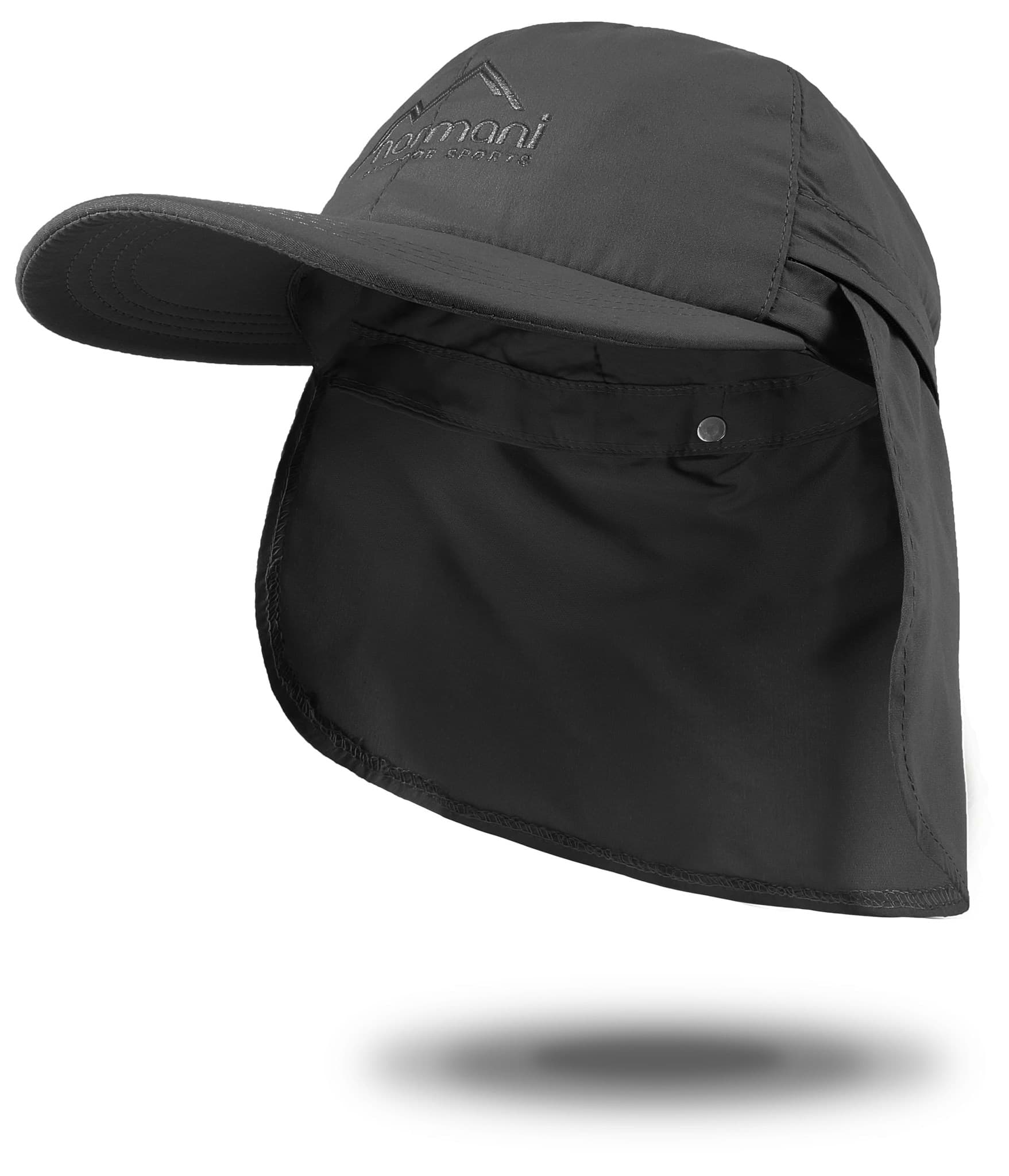 Zeige Details für Cap mit Nackenschutz „Savannah“ Anthrazit Bild von Cap mit Nackenschutz „Savannah“ Anthrazit