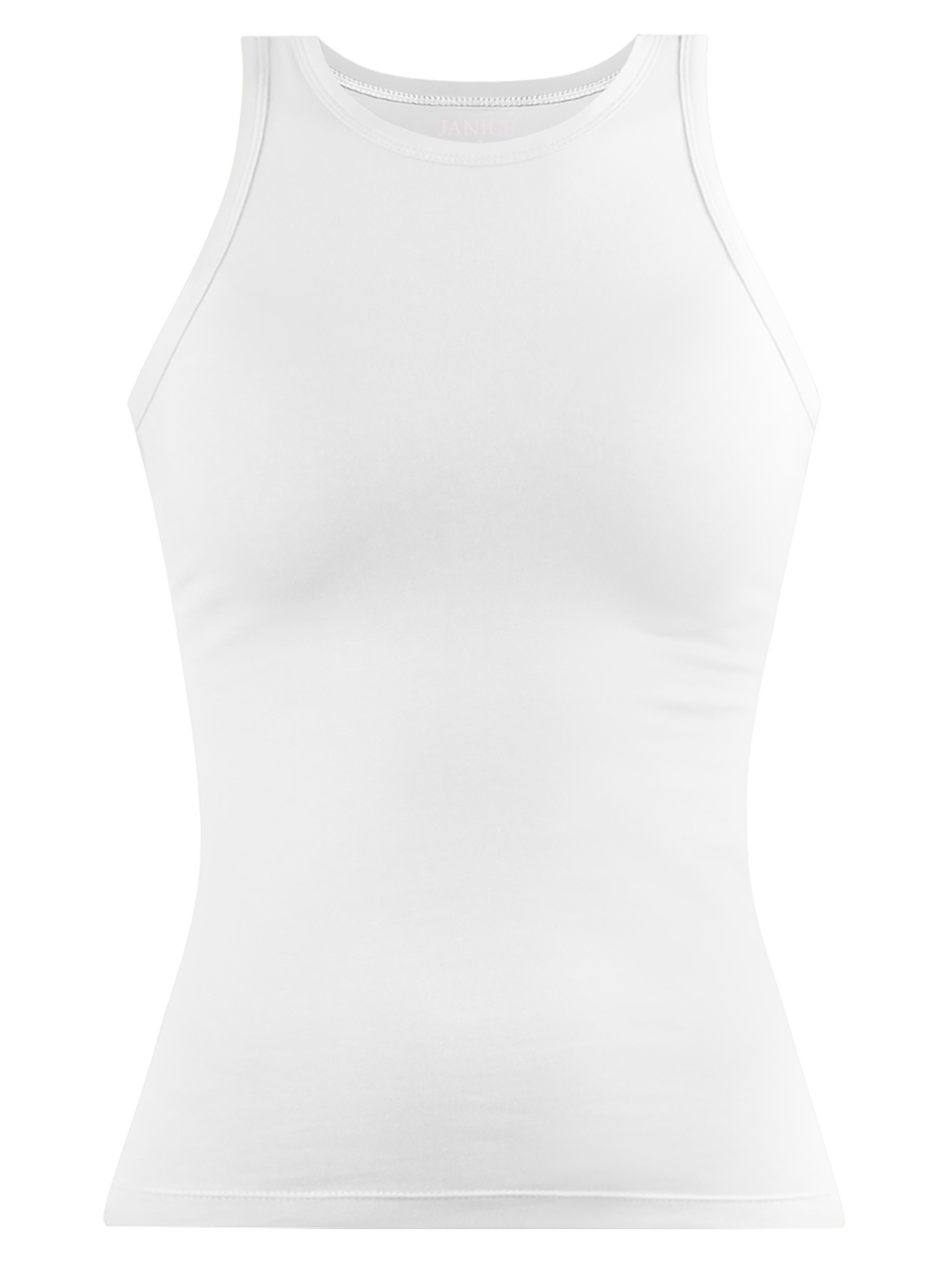 Zeige Details für Damen Top hochgeschlossen „Nauta“ Weiß Bild von Damen Top hochgeschlossen „Nauta“ Weiß