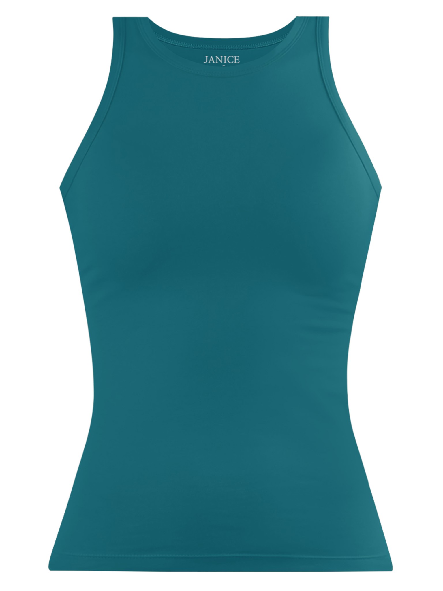 Zeige Details für Damen Top hochgeschlossen „Nauta“ Petrol Bild von Damen Top hochgeschlossen „Nauta“ Petrol