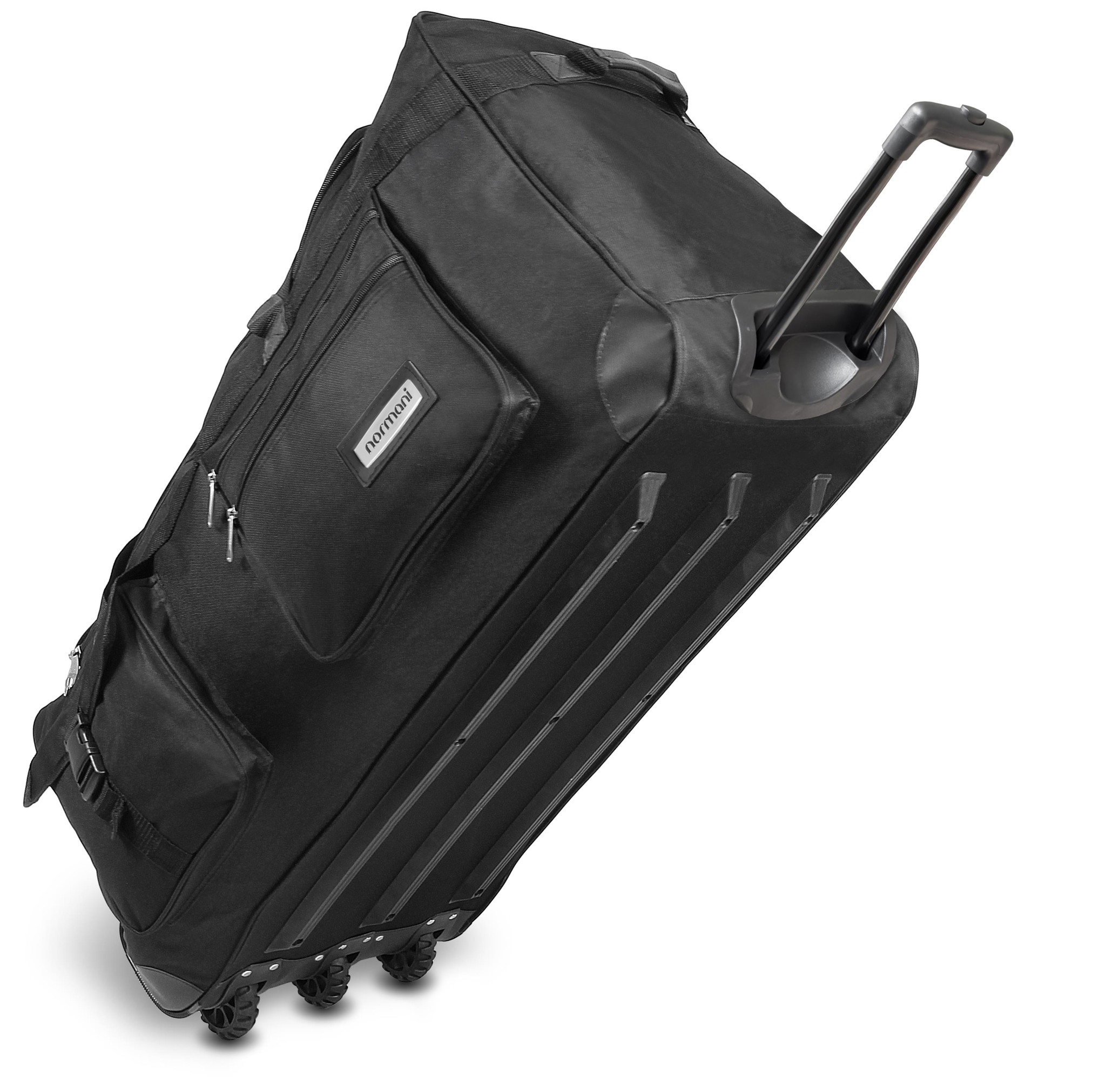 Zeige Details für Reisetasche mit 3 Rädern „Jumbus 150“ Schwarz Bild von Reisetasche mit 3 Rädern „Jumbus 150“ Schwarz
