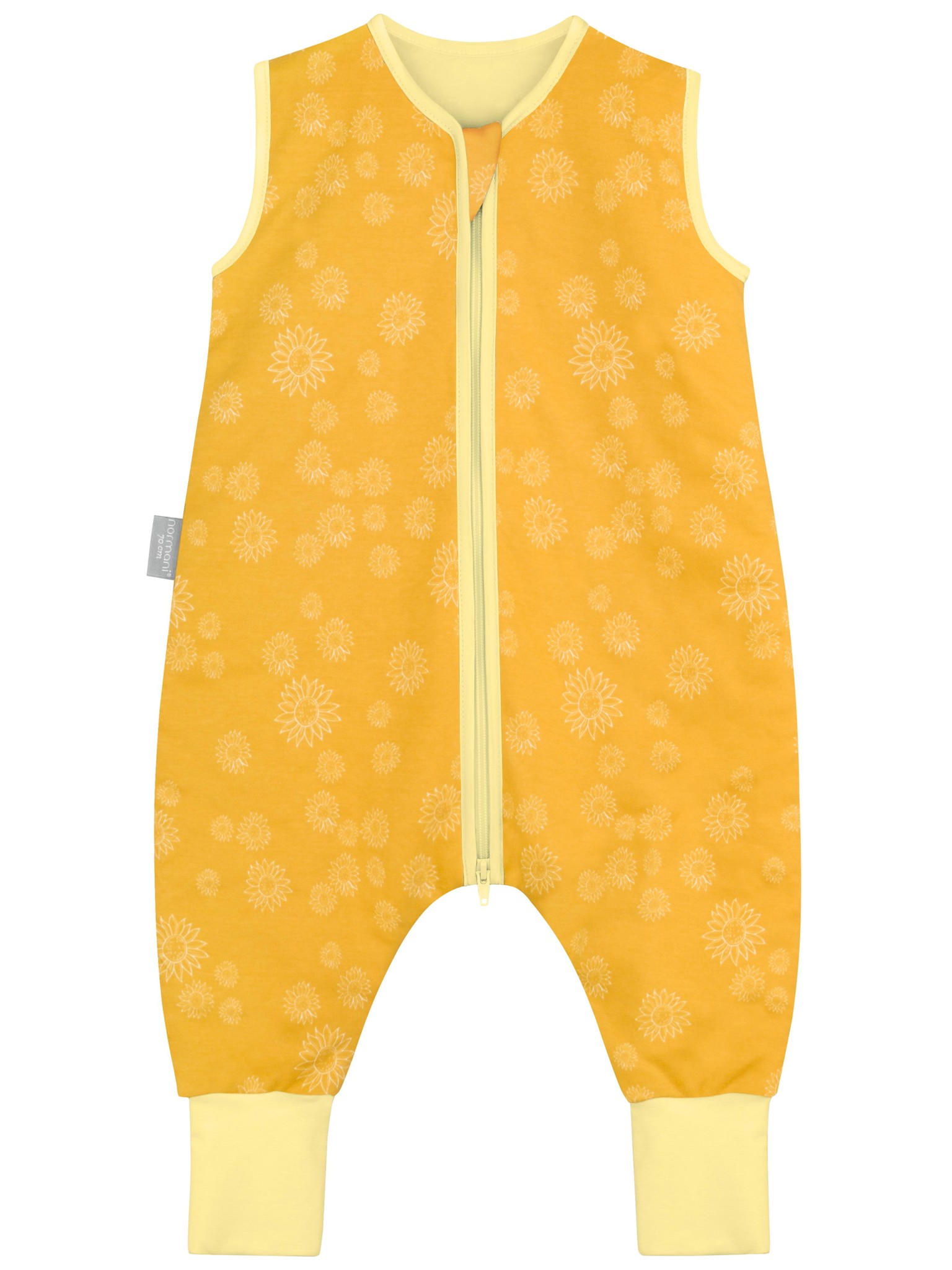 Zeige Details für Baby Schlafsack aus Bio-Baumwolle „Nanao“ Gelb Bild von Baby Schlafsack aus Bio-Baumwolle „Nanao“ Gelb