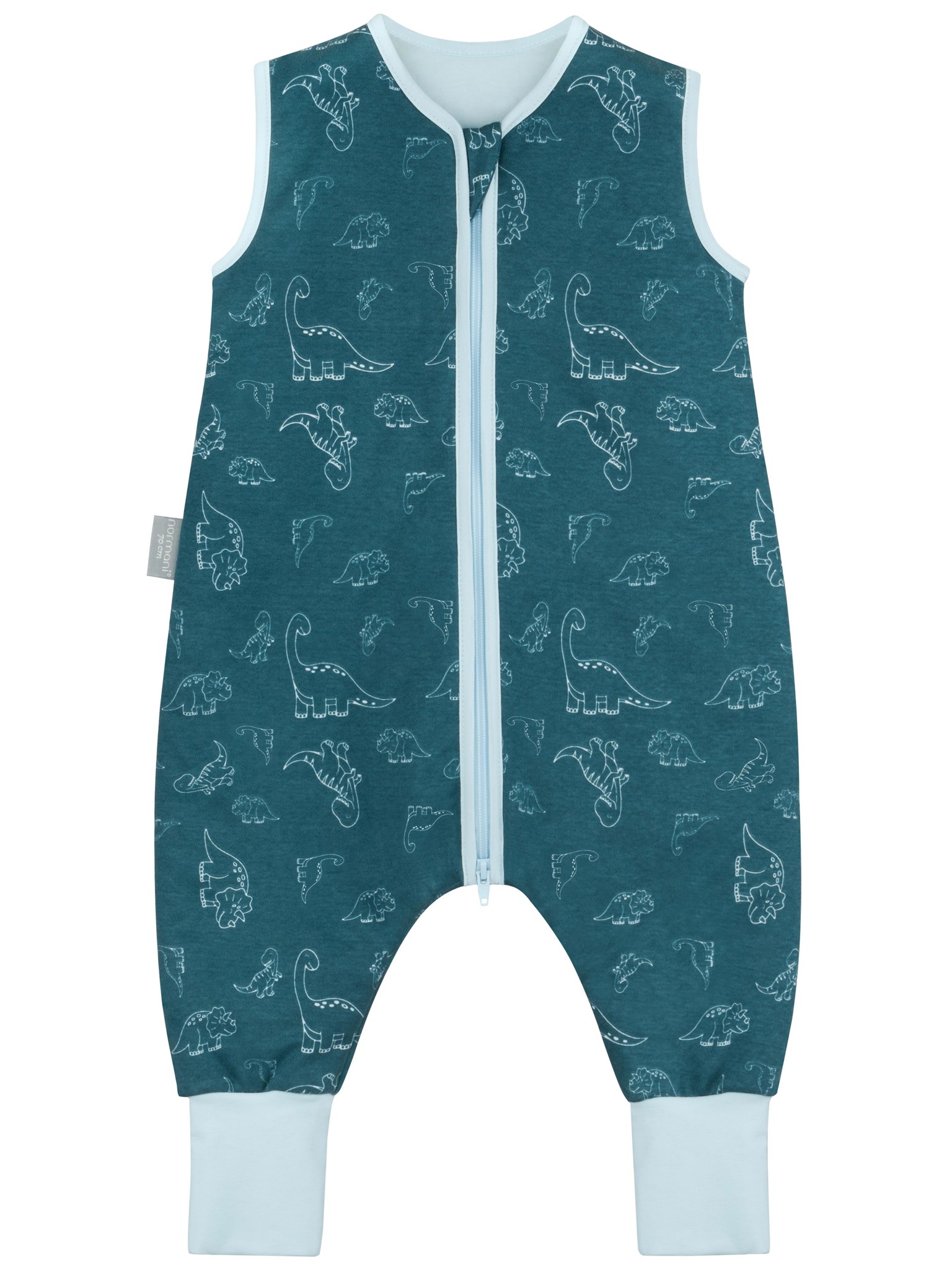 Zeige Details für Baby Schlafsack aus Bio-Baumwolle „Nanao“ Petrol Bild von Baby Schlafsack aus Bio-Baumwolle „Nanao“ Petrol