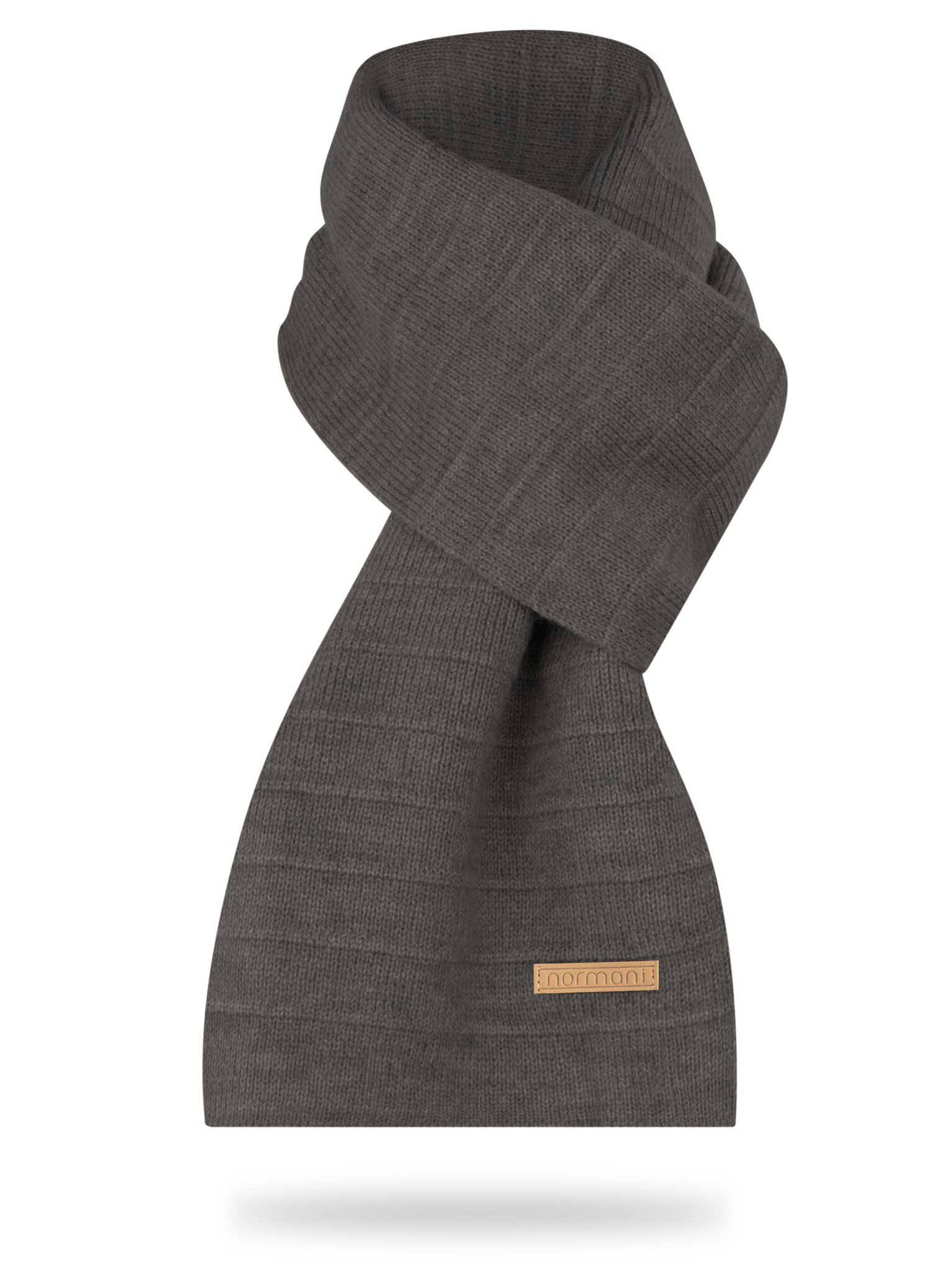 Zeige Details für Winterschal „Sudbury“ Braun meliert Bild von Winterschal „Sudbury“ Braun meliert